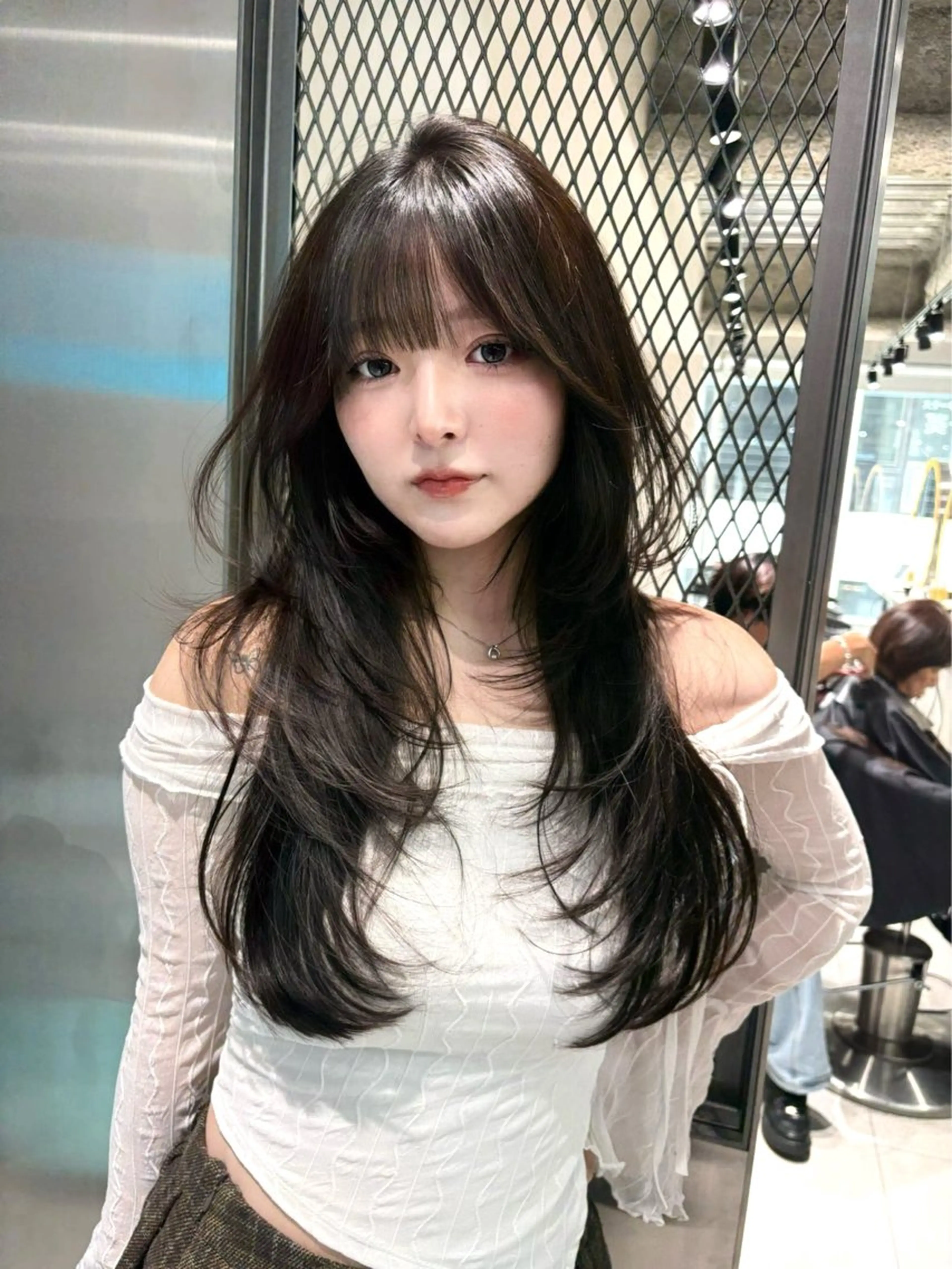 セミロング カット ヘアカラー トリートメント 谷川が作る熊本1🥇 レイヤーカットのヘアスタイル