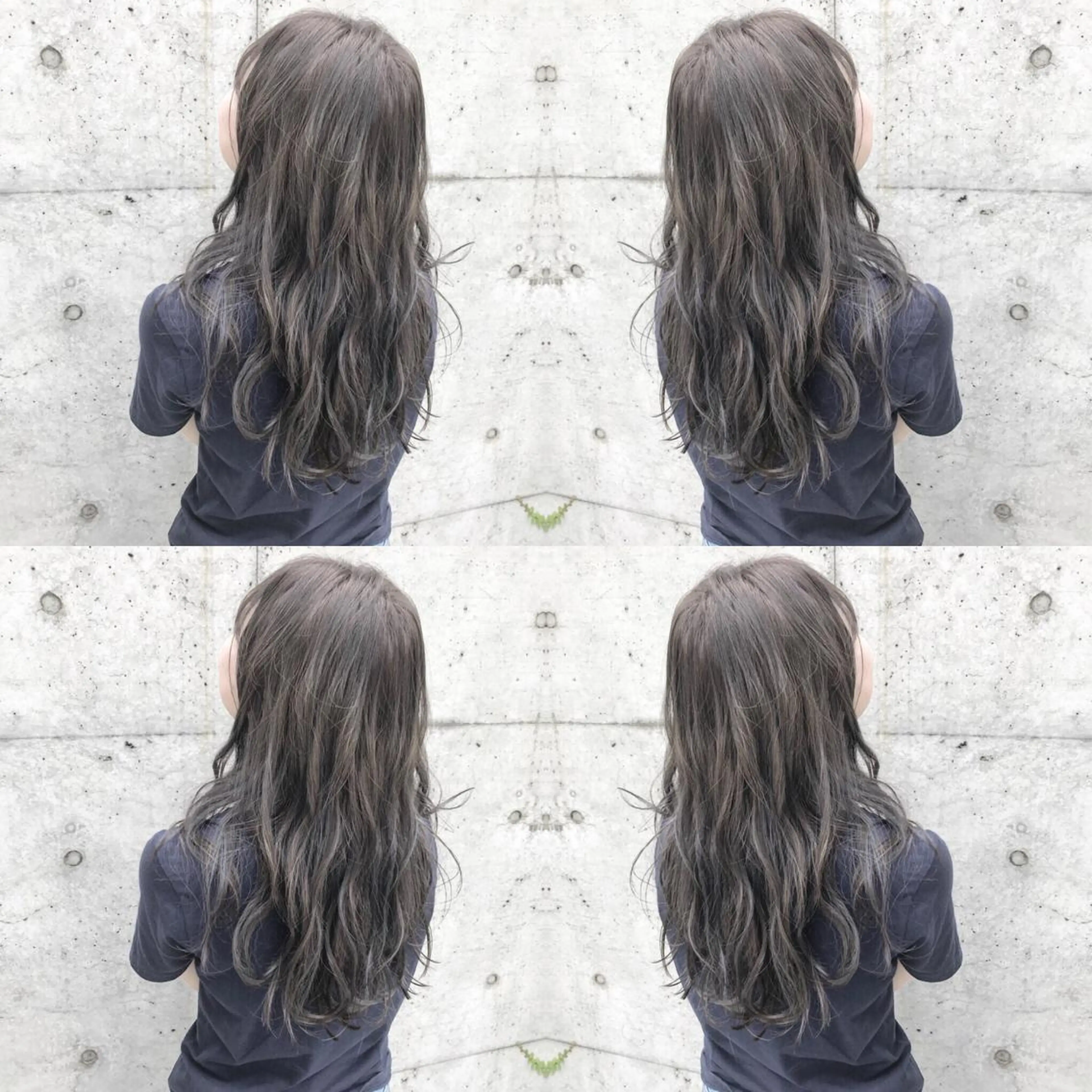 ロング カラー ヘアアレンジ グレージュ 垢抜け案内人 鈴木聖矢✂️のヘアスタイル