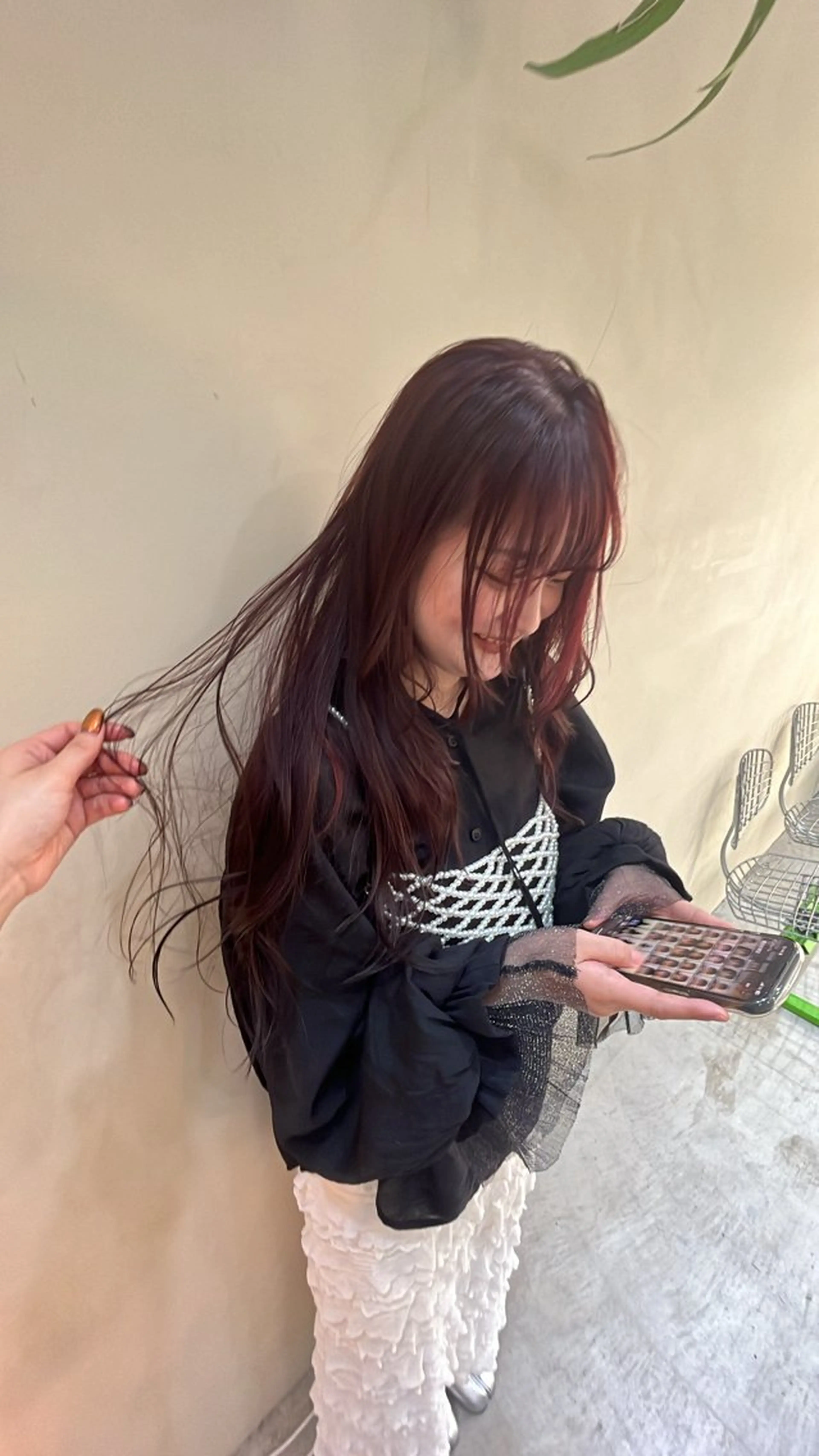 ロング HERMITAGE所属・moepi♡ HERMITAGEのヘアスタイル