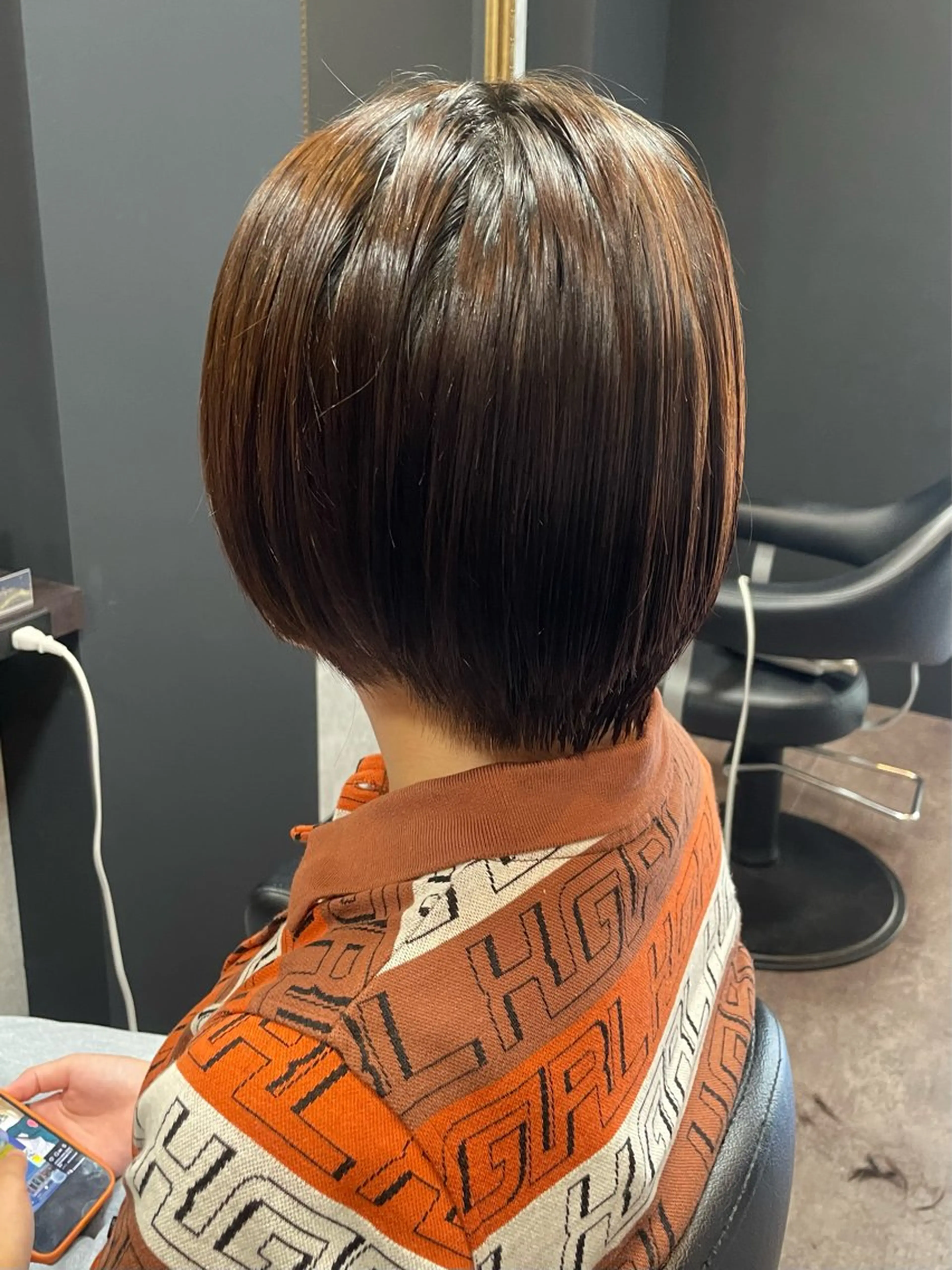 ショートカットモデルの写真