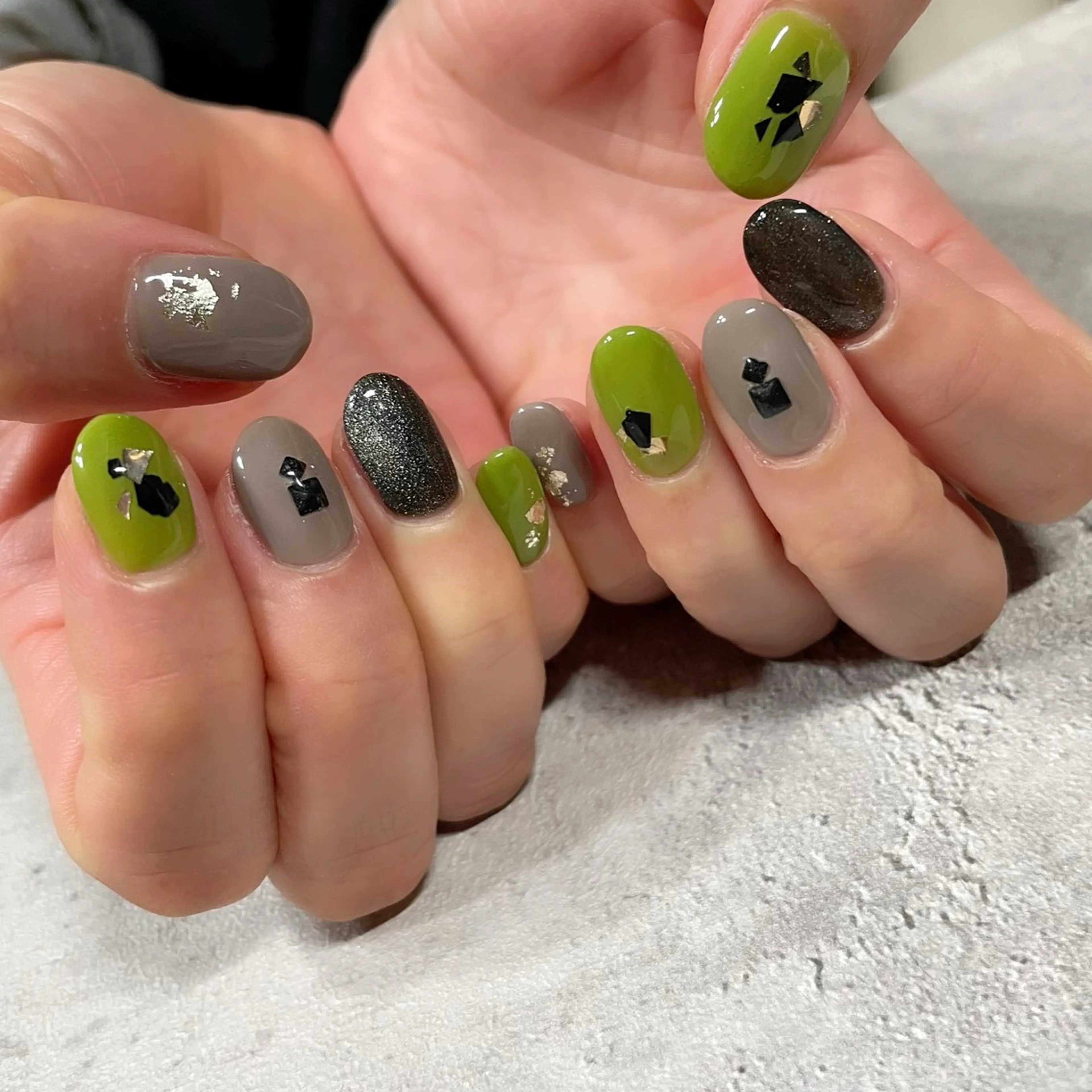 ネイル ジェルネイル シンプルネイル 東 千夏のネイルデザイン