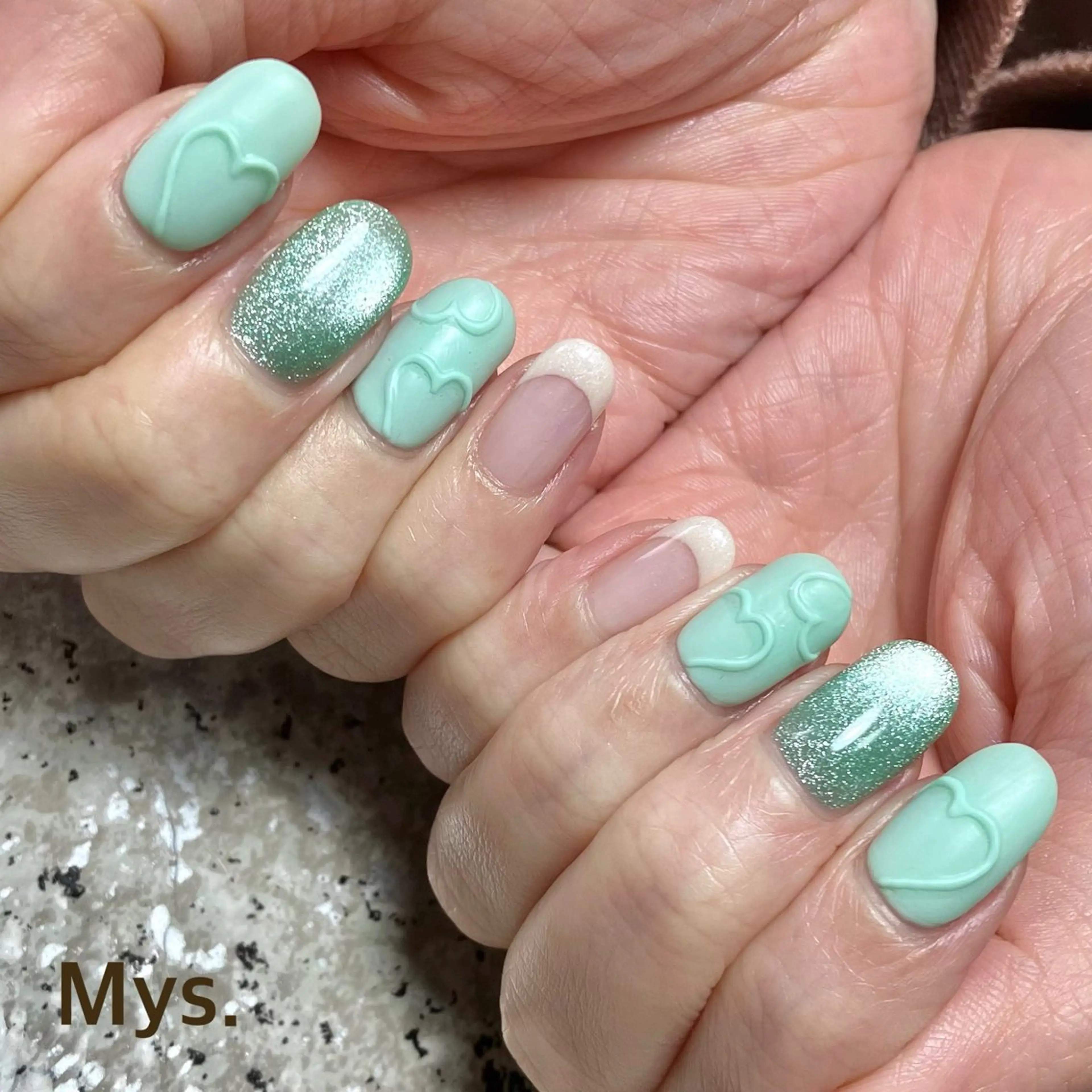 ネイル ハンドネイル Mys. 三上紗紀のネイルデザイン