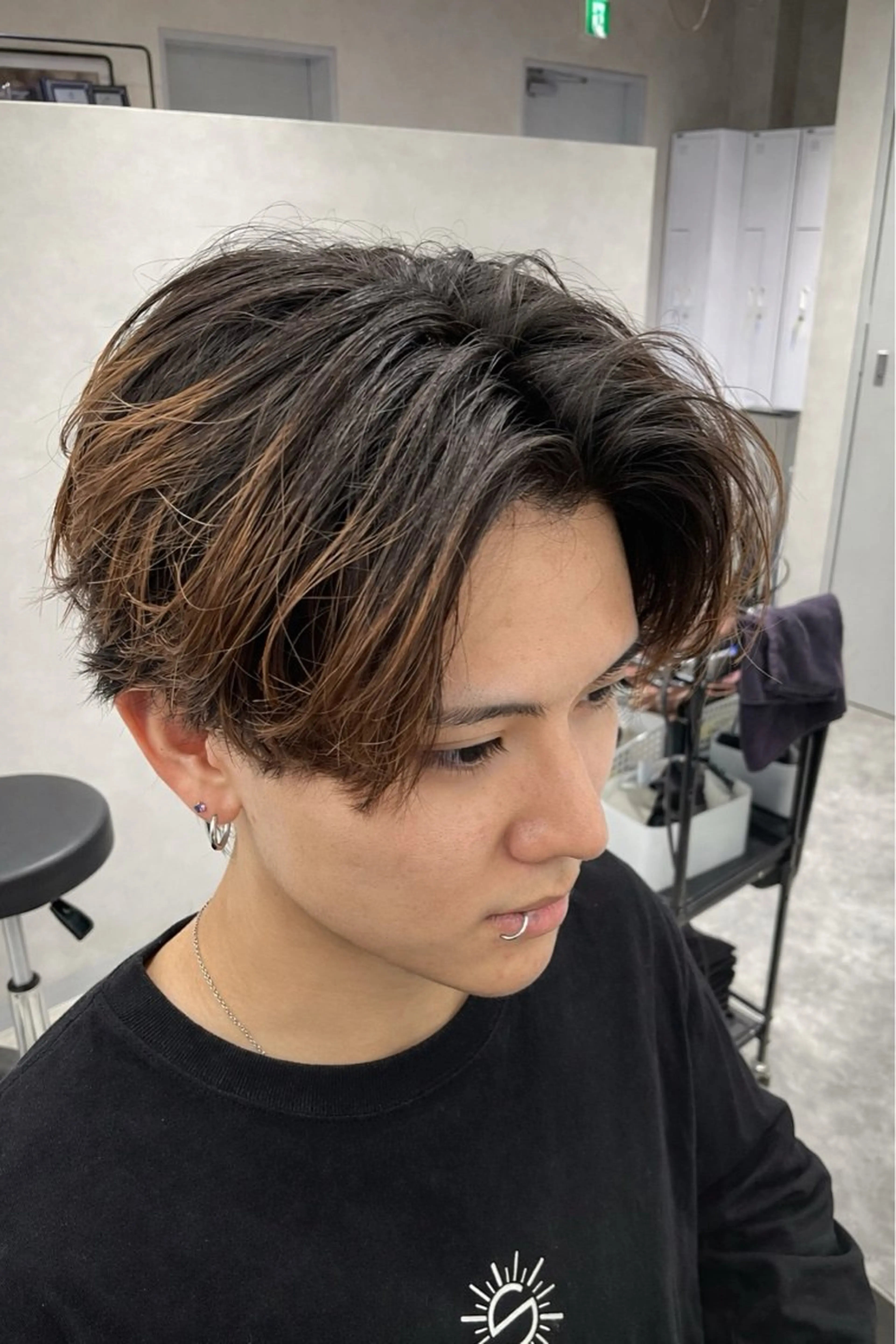 カット 西梅田 美容室/ 牛尾 剛のヘアスタイル