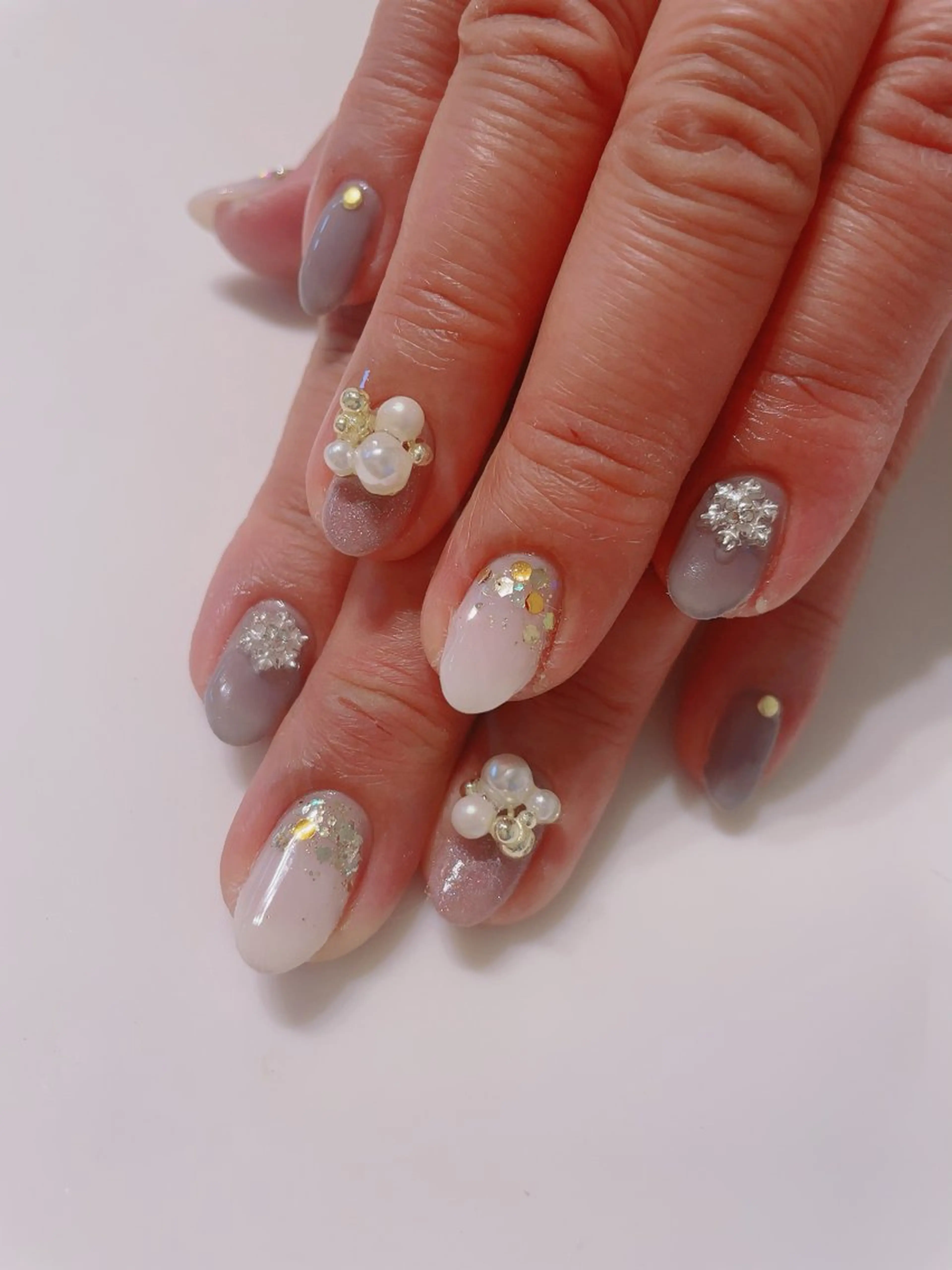 ネイル 冬ネイル ハンドネイル * haruのネイルデザイン