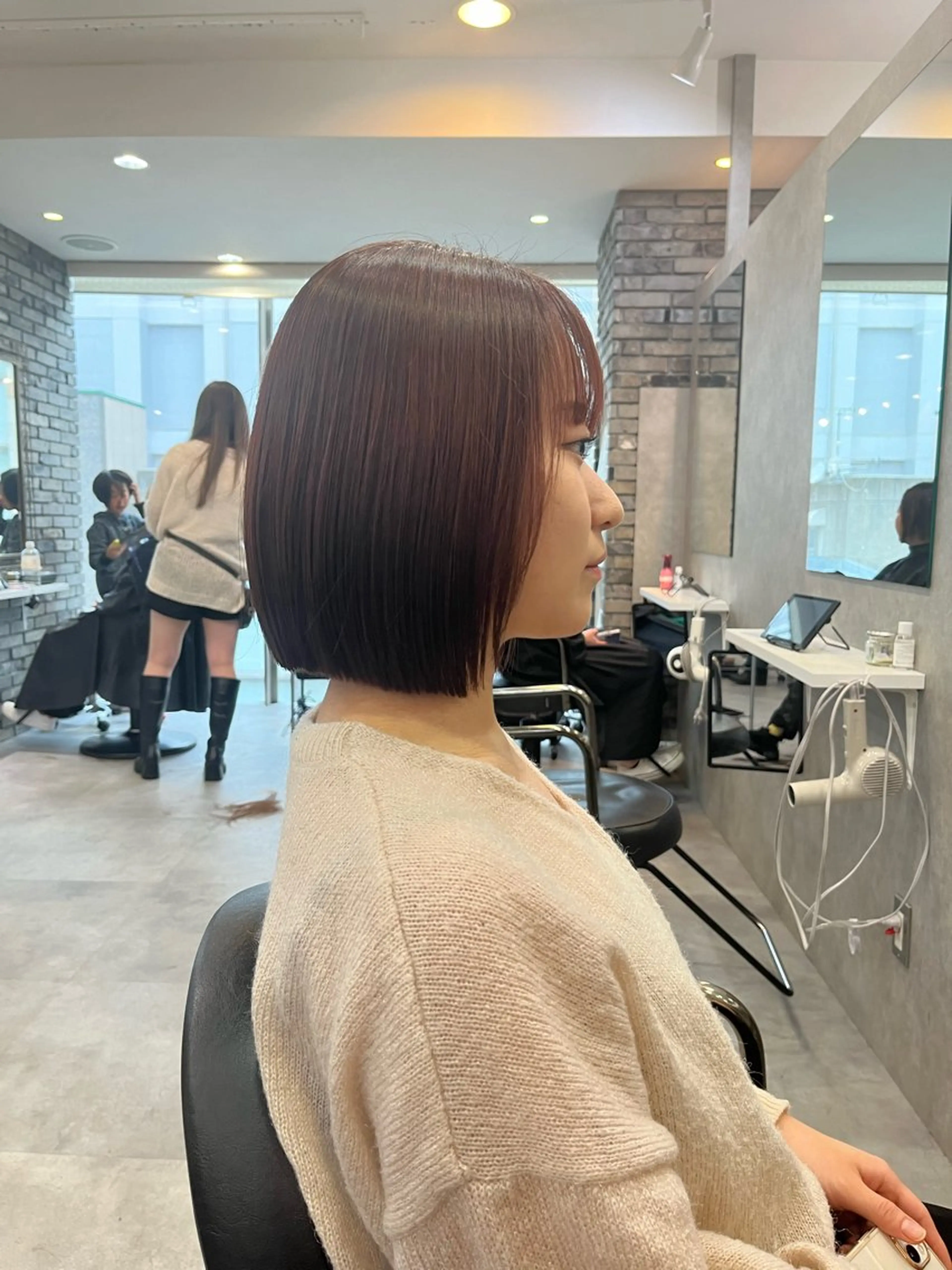 ショート カラー カット ヘアカラー トリートメント ロエ平尾山荘所属・ショート/ハイライト /平尾/薬院/綜一郎のヘアスタイル