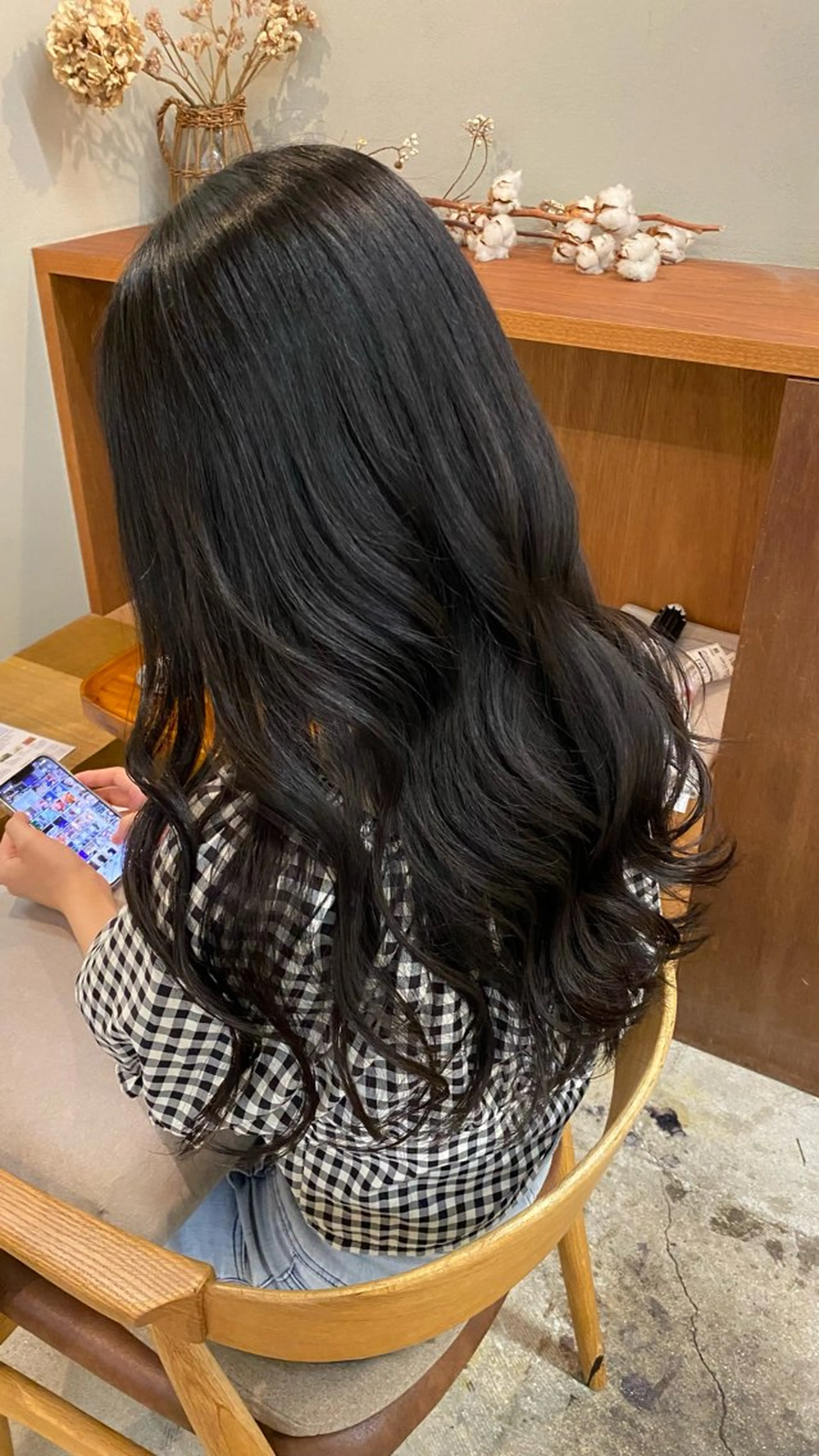 セミロング NIKO/名古屋/ 伏見/花屋併設のヘアスタイル