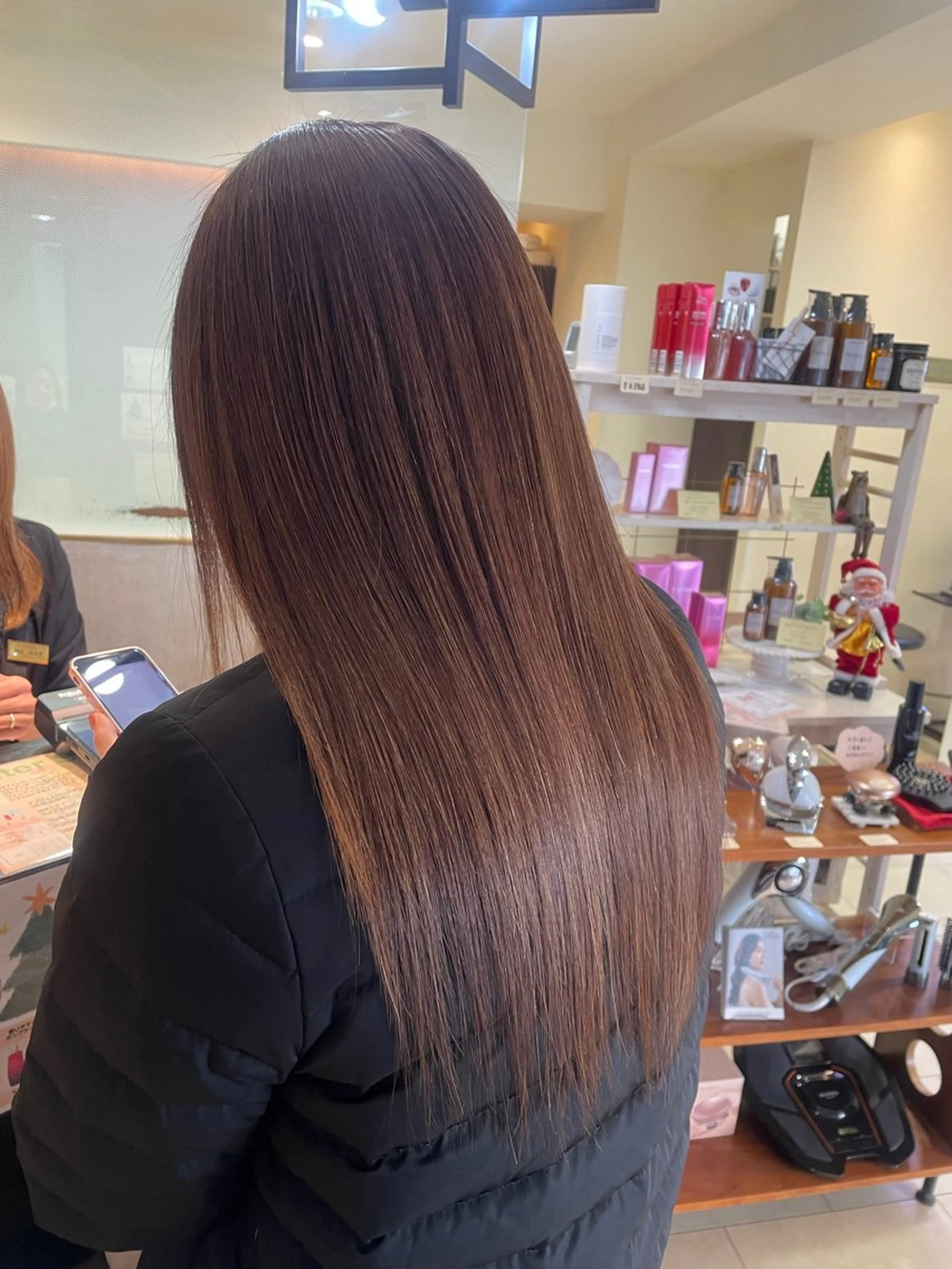 ロング カラー 西中島/髪質改善/ 透明感/山川光子のヘアスタイル