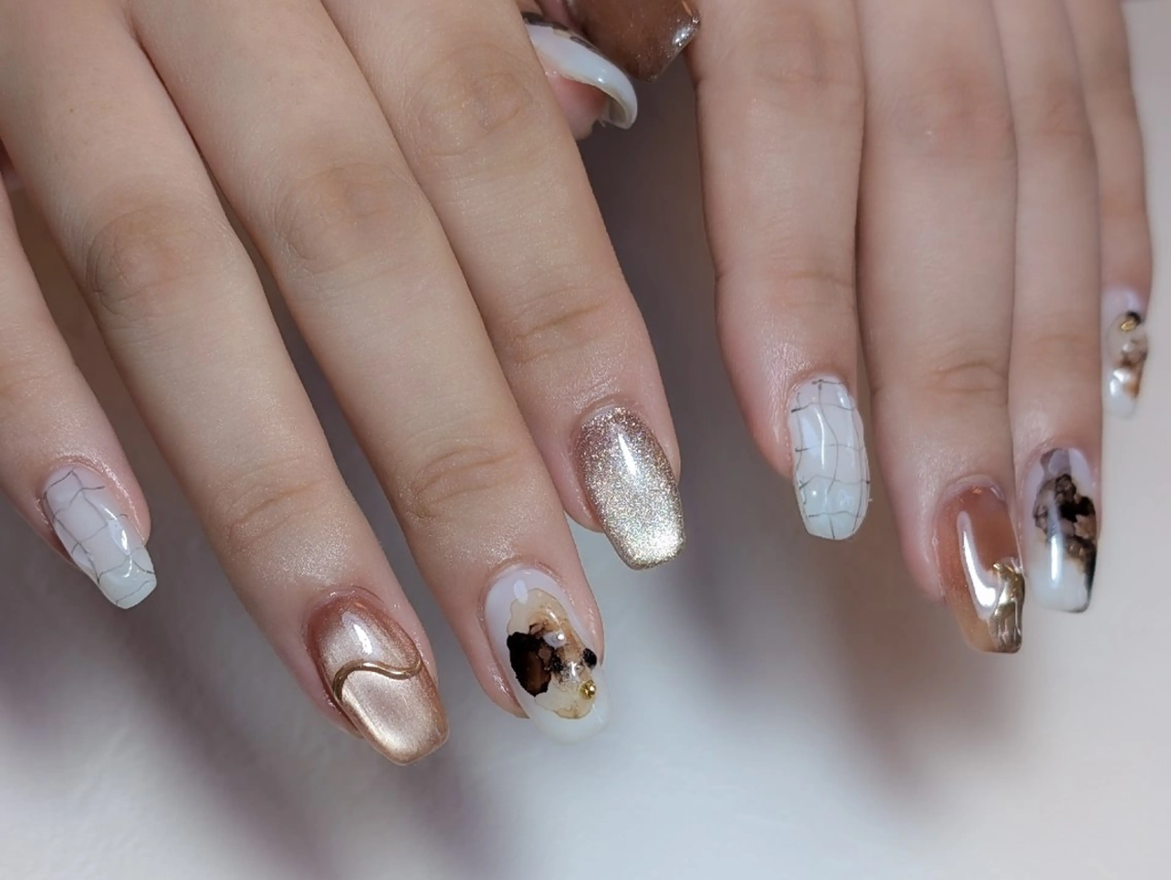 ネイル ハンドネイル LICO(ﾘｺ) ▶ ﾈｲﾗﾘｳﾑ ﾎﾇｱのネイルデザイン