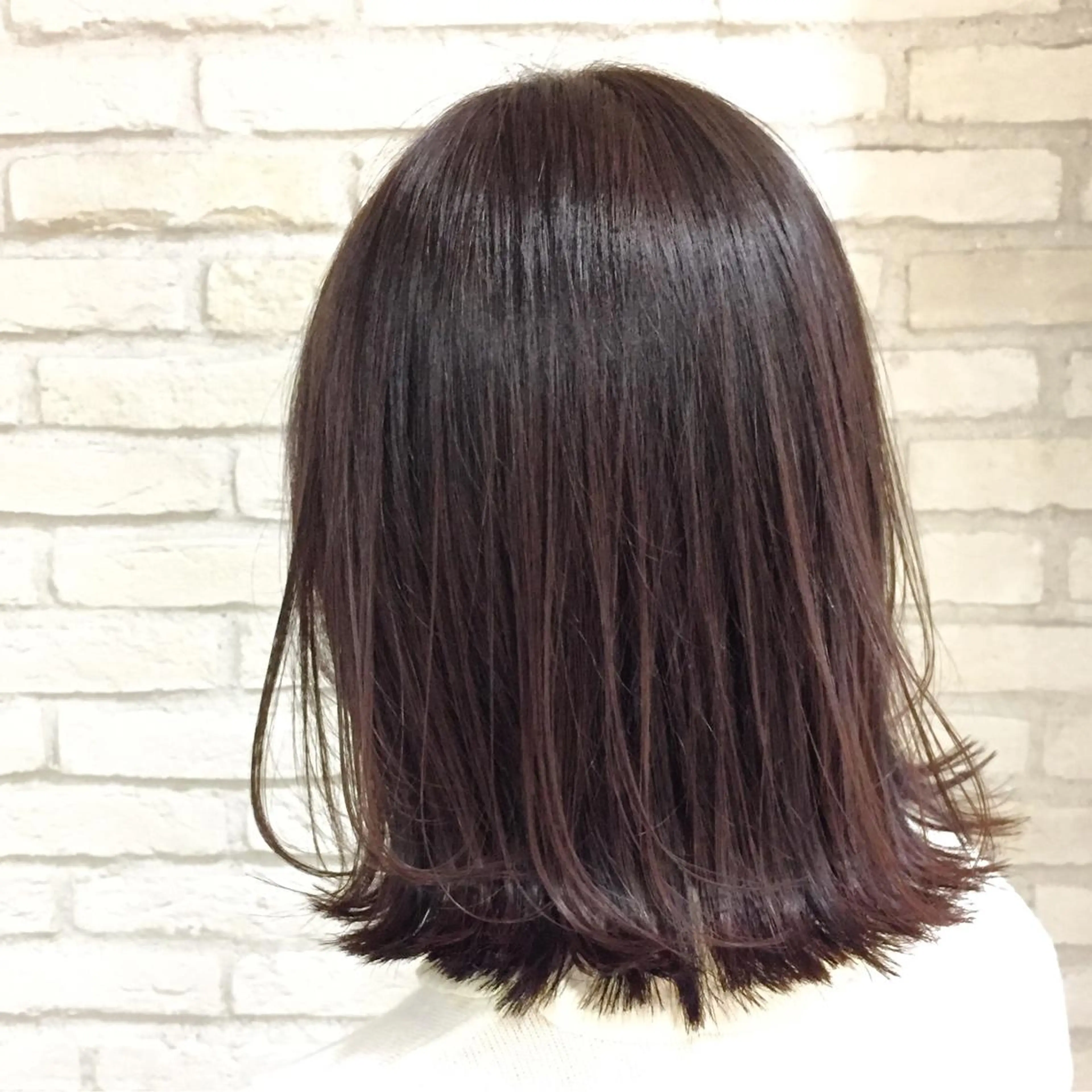 ミディアム カラー HAUS 片山みほのヘアスタイル
