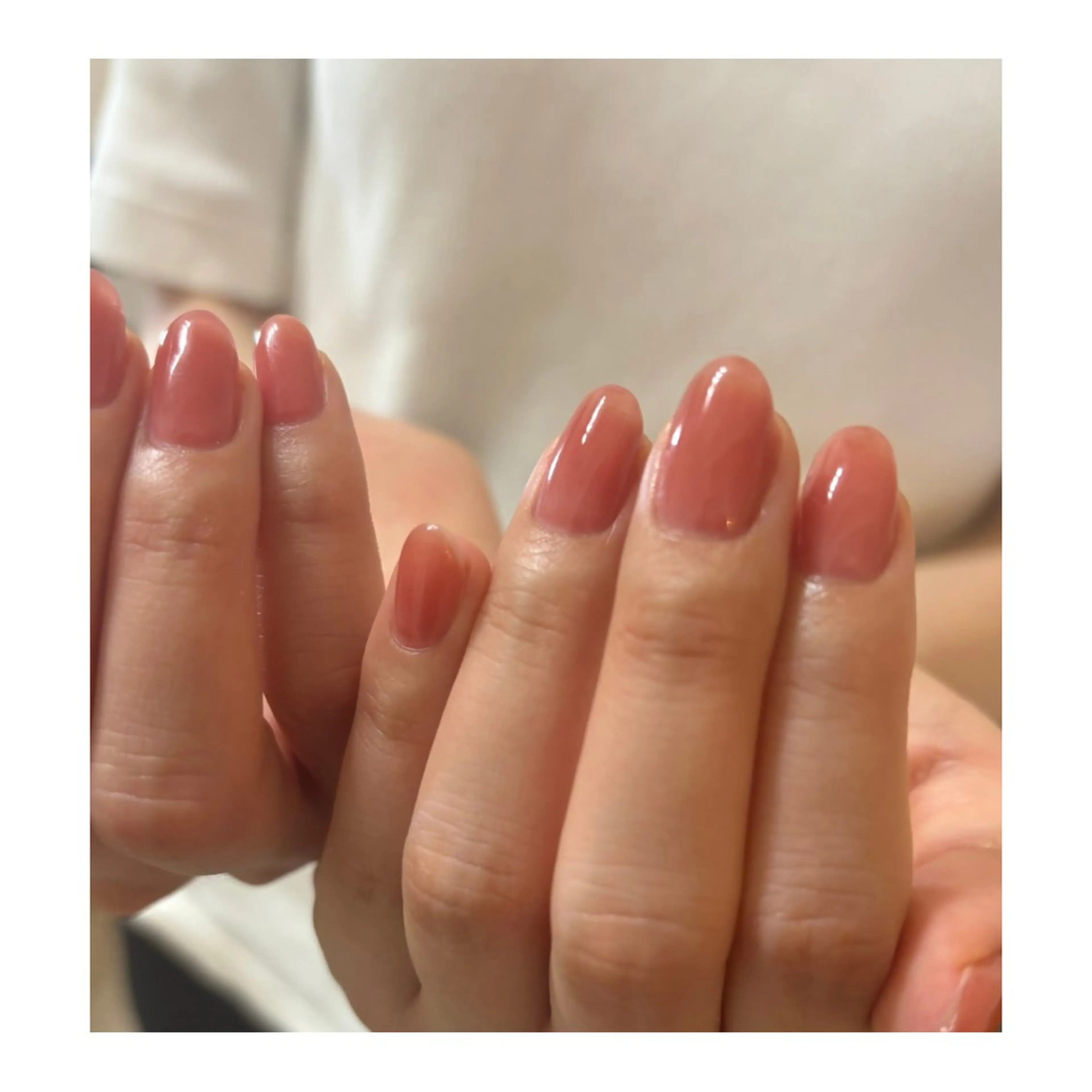 ネイル シンプルネイル ハンドネイル Elio所属・Elio 国泰寺のネイルデザイン