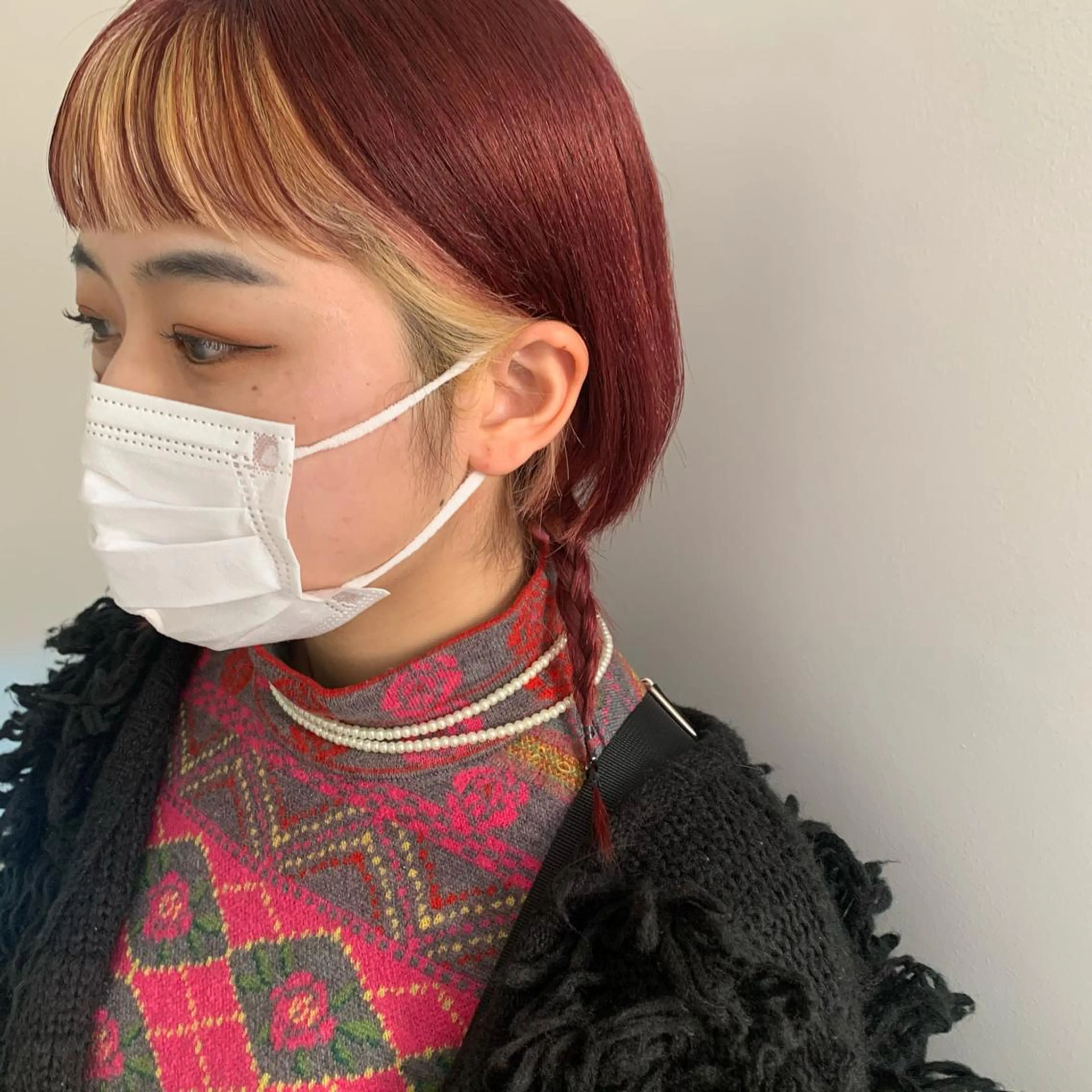 カラー ブリーチ 【韓国ヘア・ネイル】 HINATA🍒のネイルデザイン