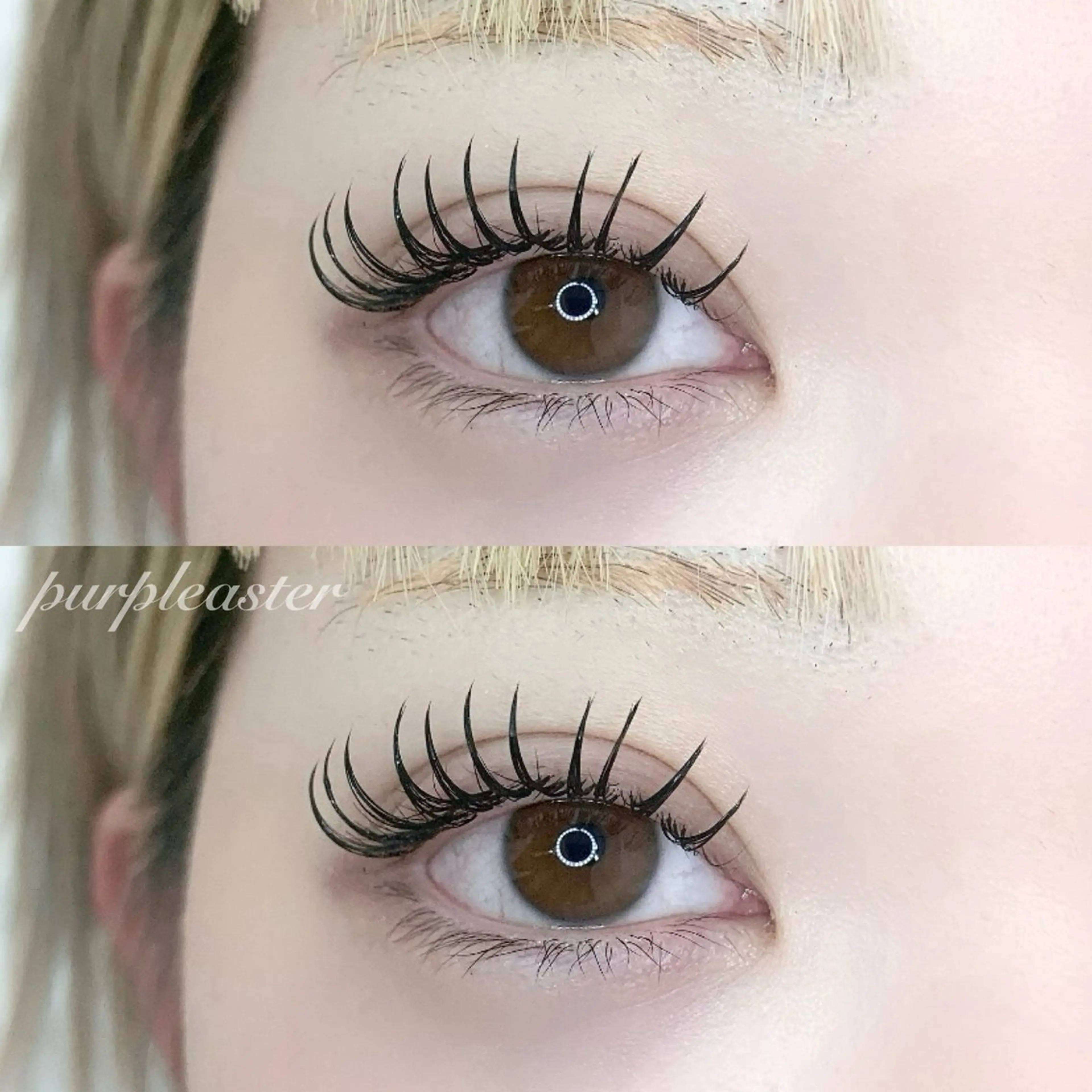 マツエク・マツパ バインドロック purple aster名駅店所属・パープルアスター/ mako🐈‍⬛🤍のマツエク・マツパデザイン