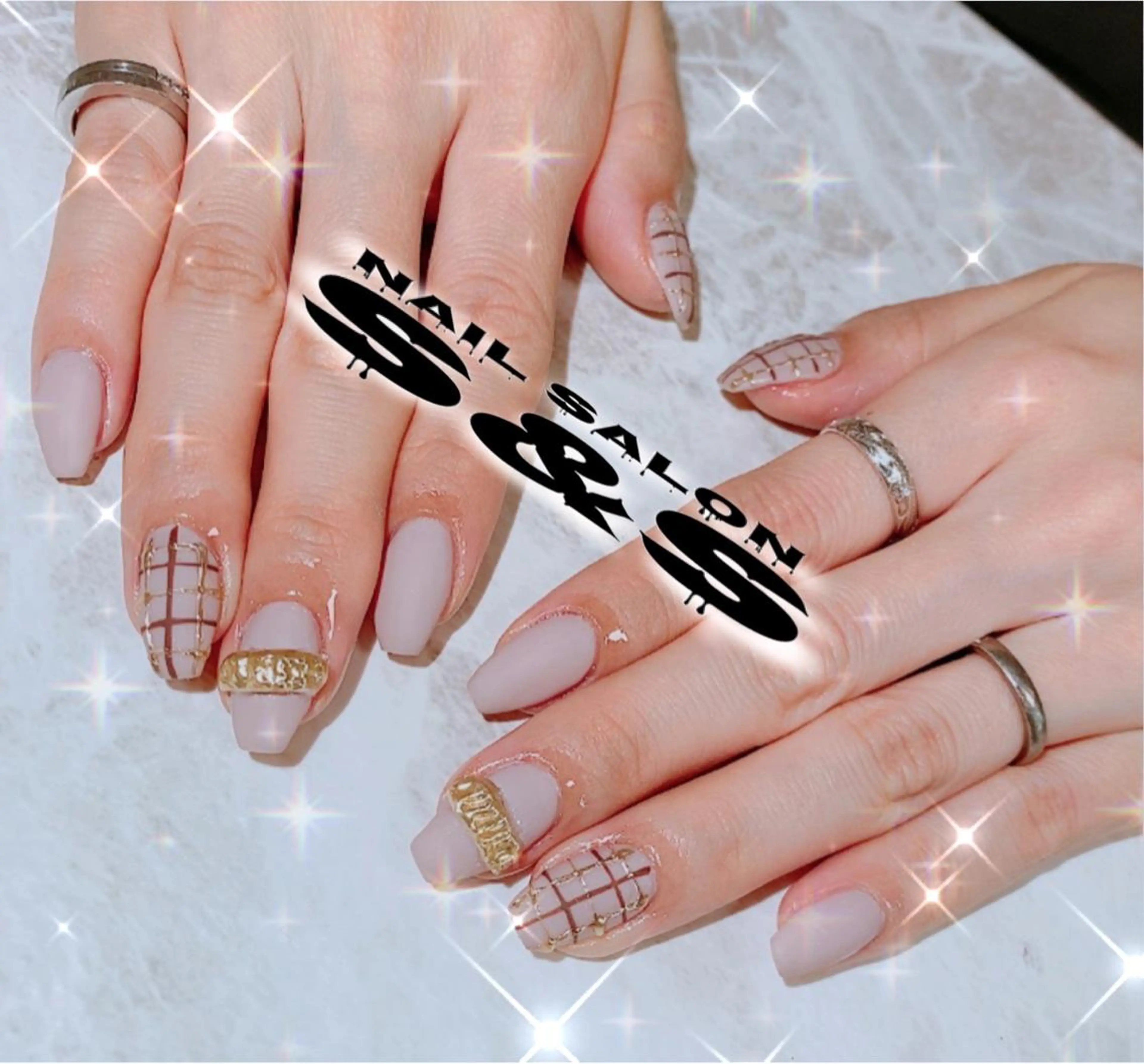 ネイル 長さ出し メンズネイル 持ち込み スカルプネイル S&S 村田小百合のネイルデザイン