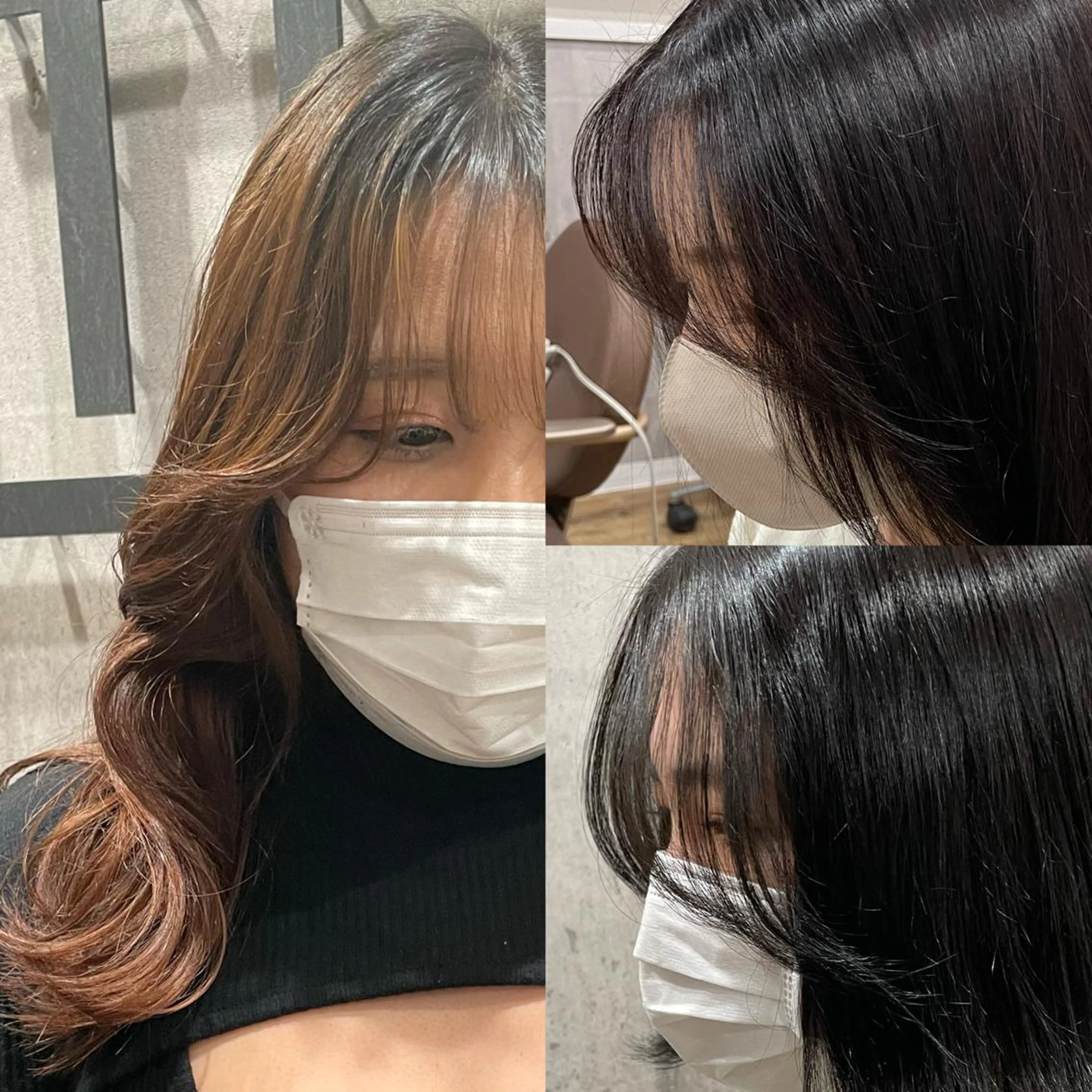 韓国𝐻𝑎𝑖𝑟 🇰🇷🖤ジアのヘアスタイル