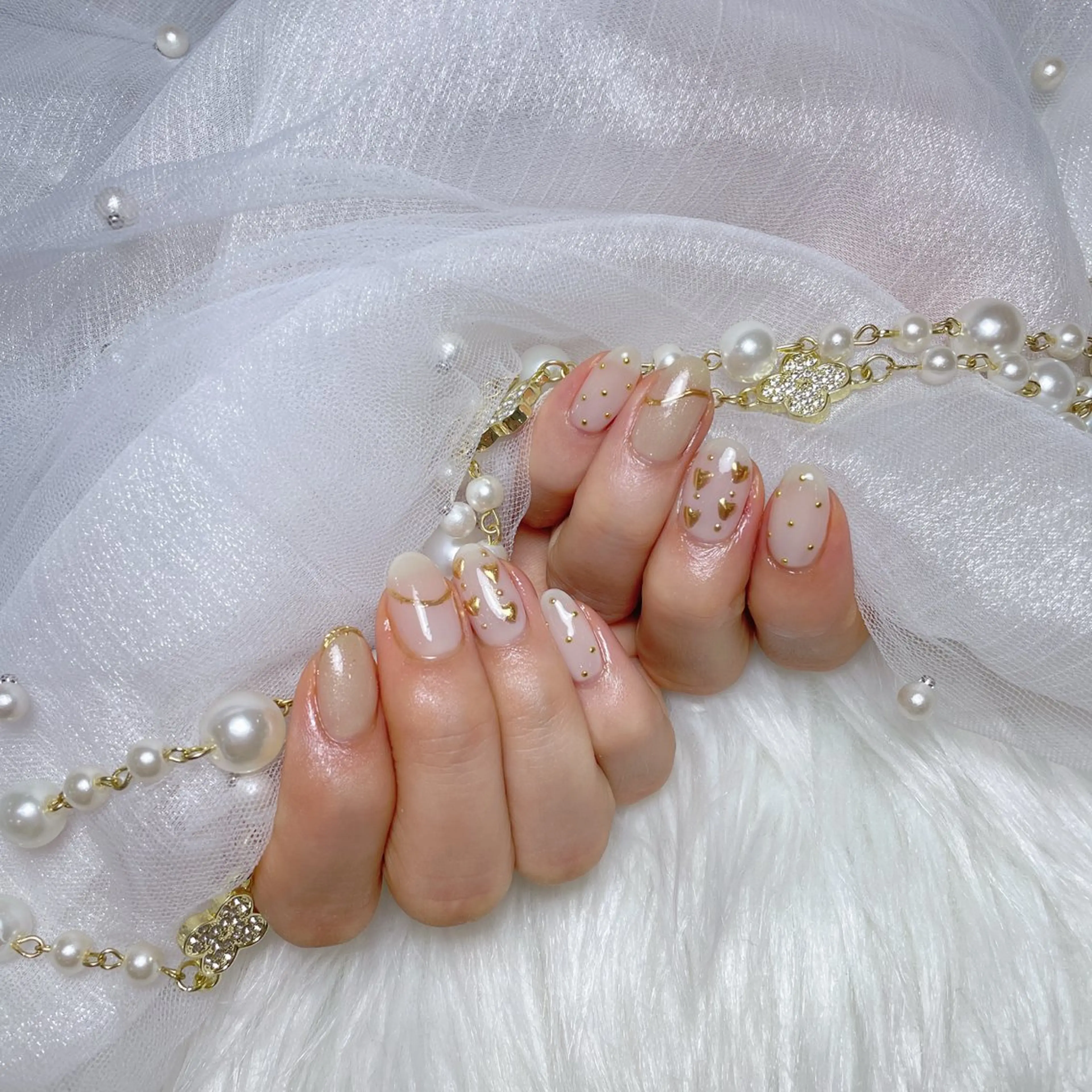 ネイル アートネイル ミラーネイル 持ち込み ハンドネイル M2 beauty Hoshinaのネイルデザイン