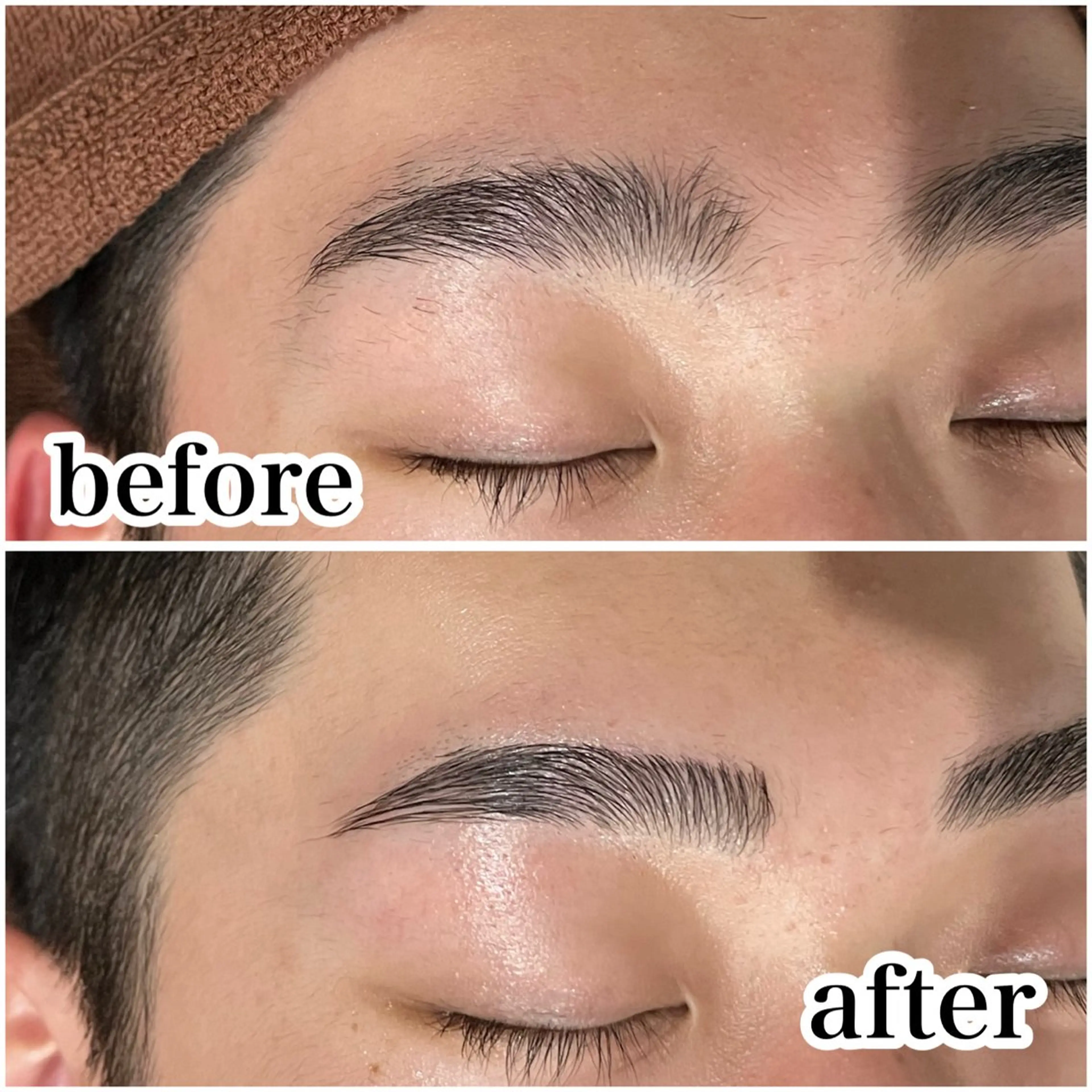 メンズ アイブロウ ワックス脱毛 その他(アイブロウ) メンズ脱毛&メンズ眉毛サロン  kyle.横浜所属・メンズ眉/HBL/ sakiの眉毛・アイブロウイメージ