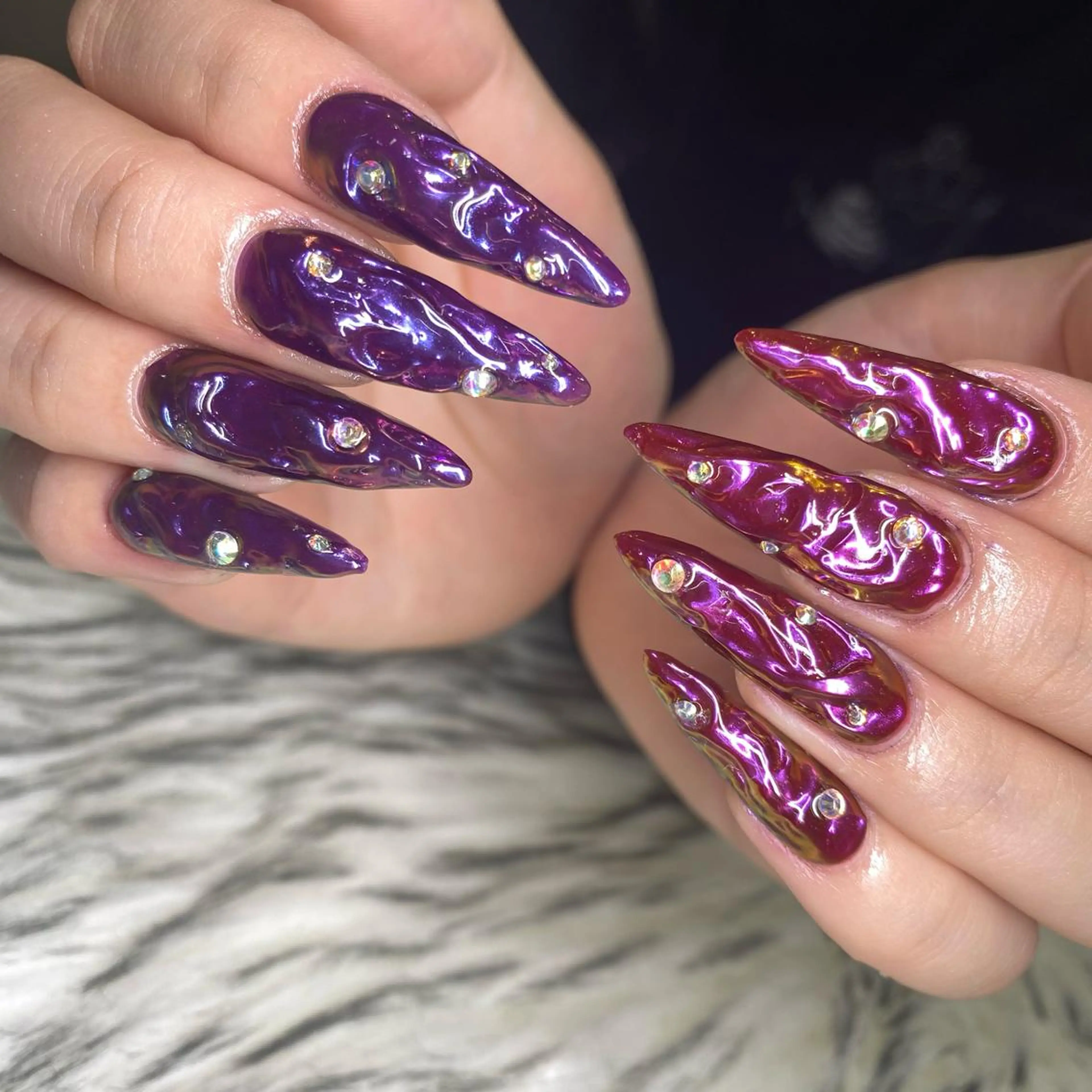 ネイル ハンドネイル la vie  Luire所属・la vie Luire ｱｽｶのネイルデザイン