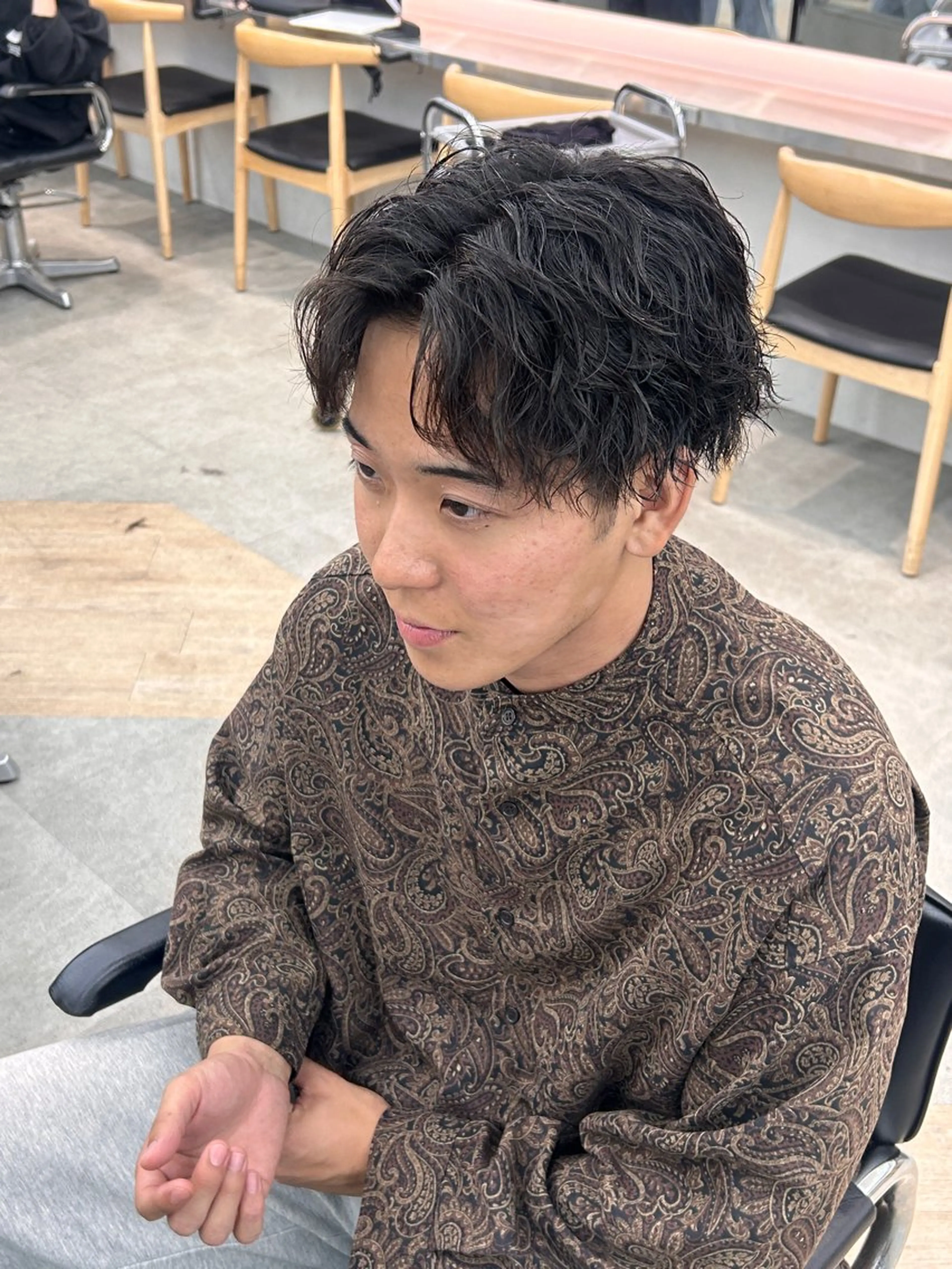 パーマ メンズ カット パーマ 🌀湯浅禅也🌀 /シャドウパーマ/栄のヘアスタイル