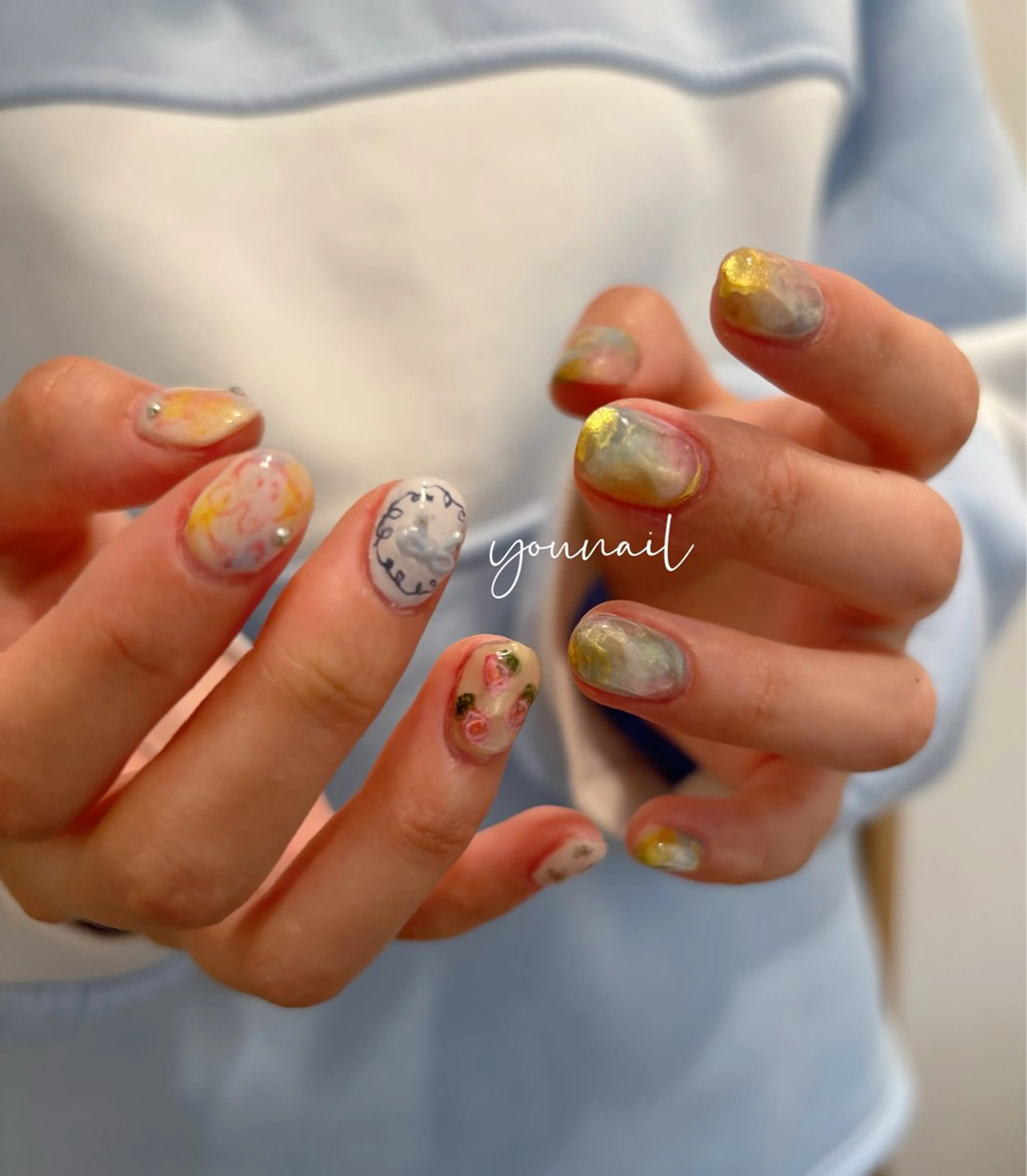 ネイル ハンドネイル younail所属・Younail 🍇のネイルデザイン