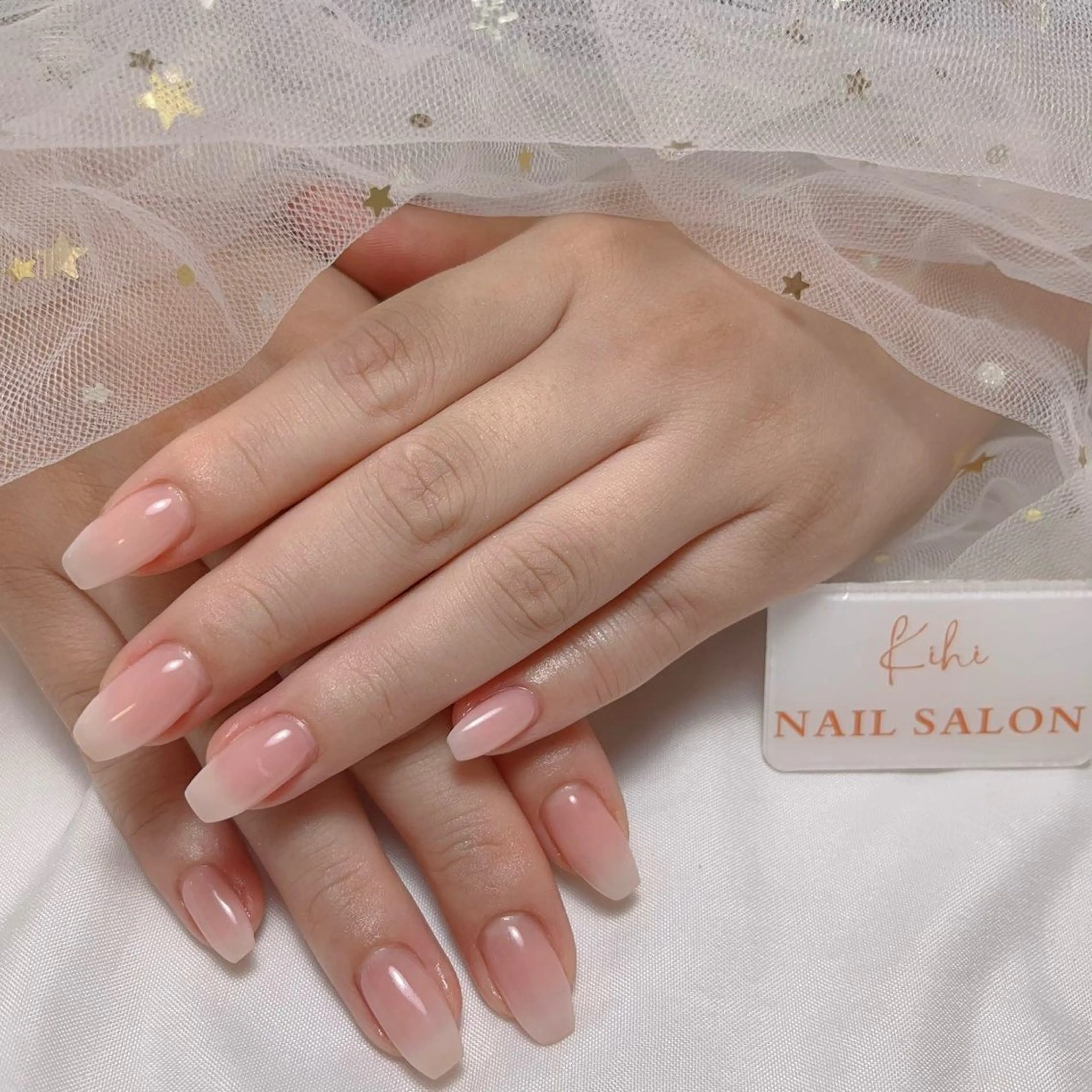 ネイル アートネイル フレンチネイル ジェルネイル グラデーション 韓国ネイル ハンドネイル 💕鈴木ユリ パラジェル/オフ無料のネイルデザイン