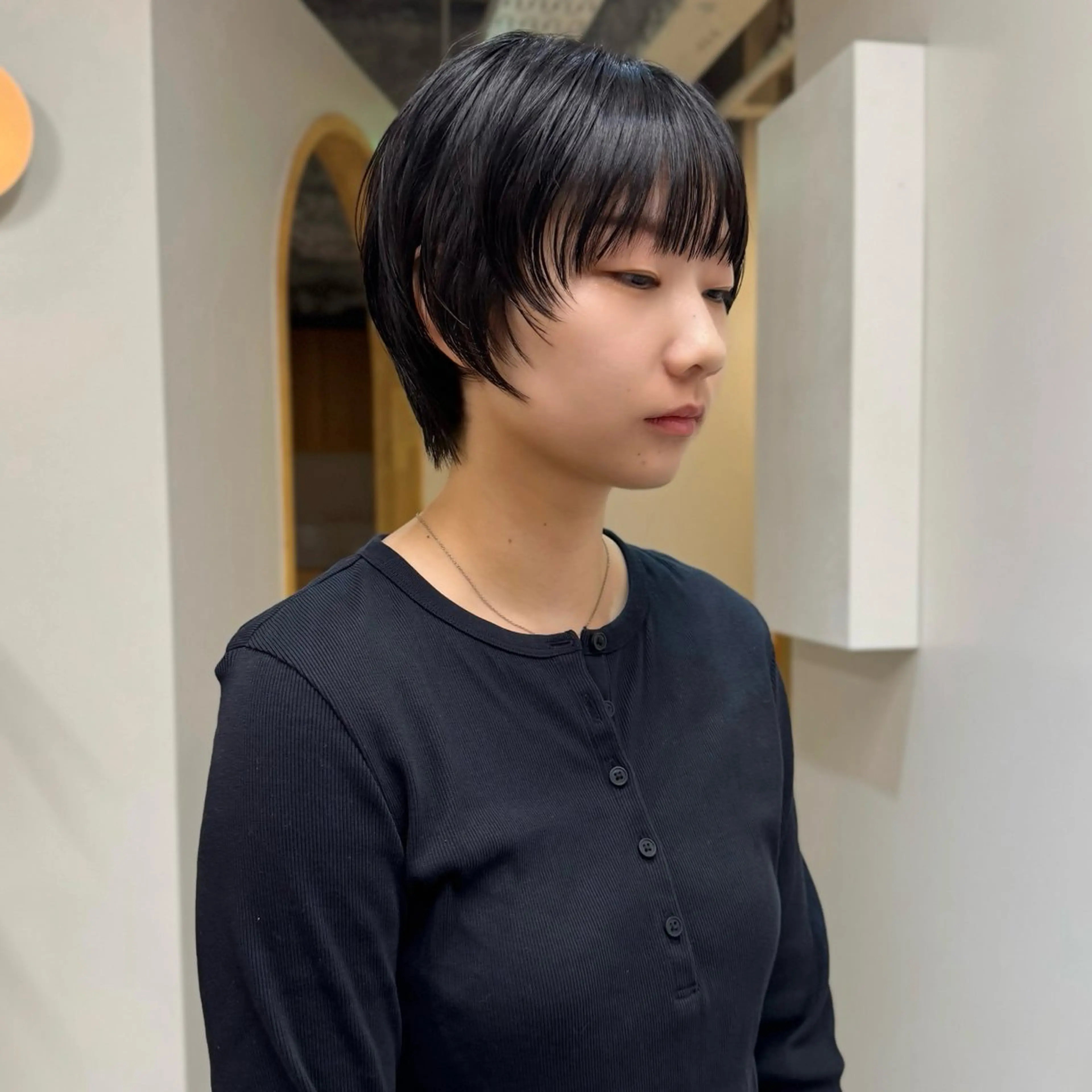ショート ショートヘア カット ボブ/ショ ート/タカダアスミのヘアスタイル