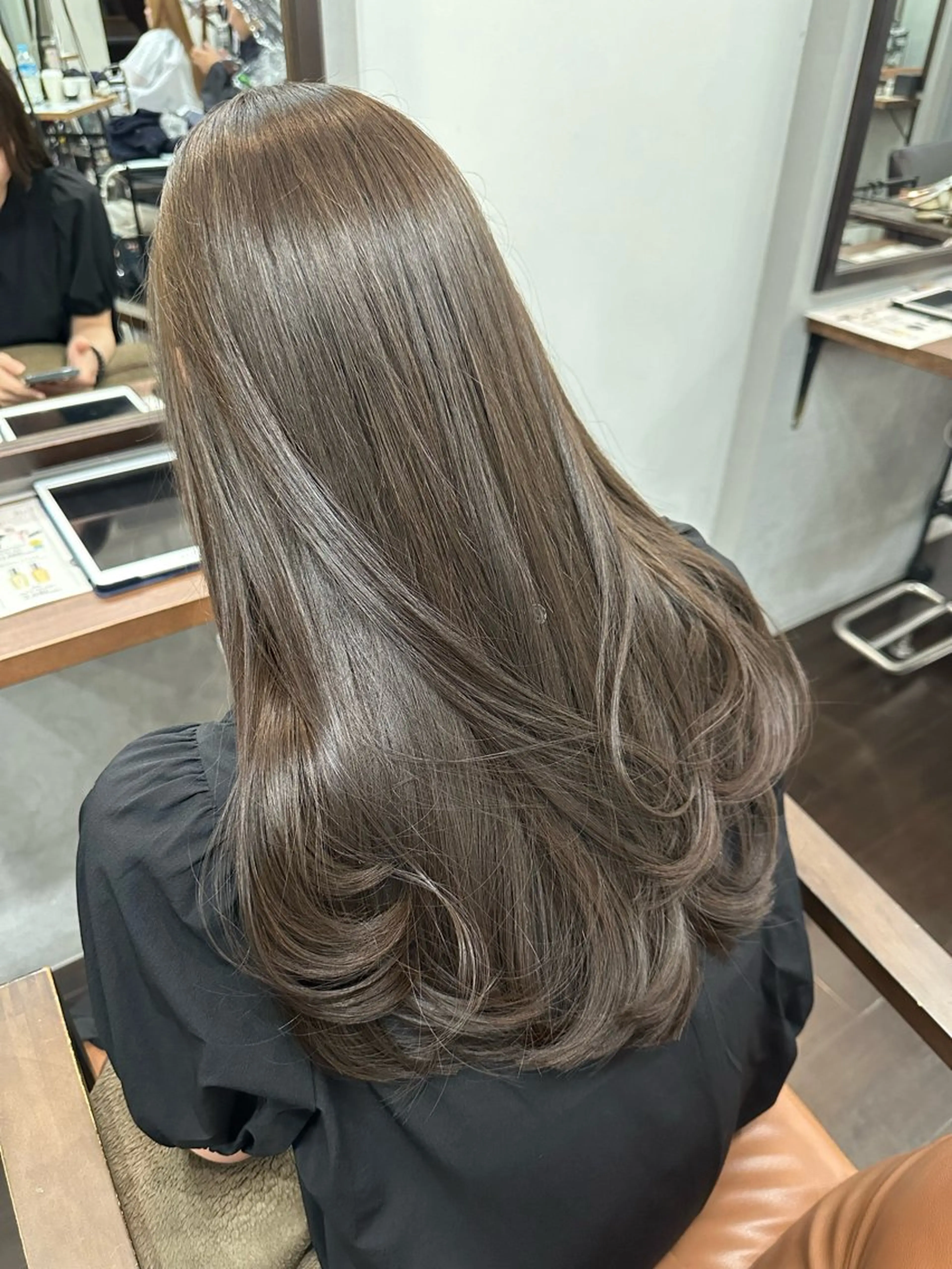 【新規限定/予防美容】カット＋カラー+髪質改善TRケア⭐️の写真