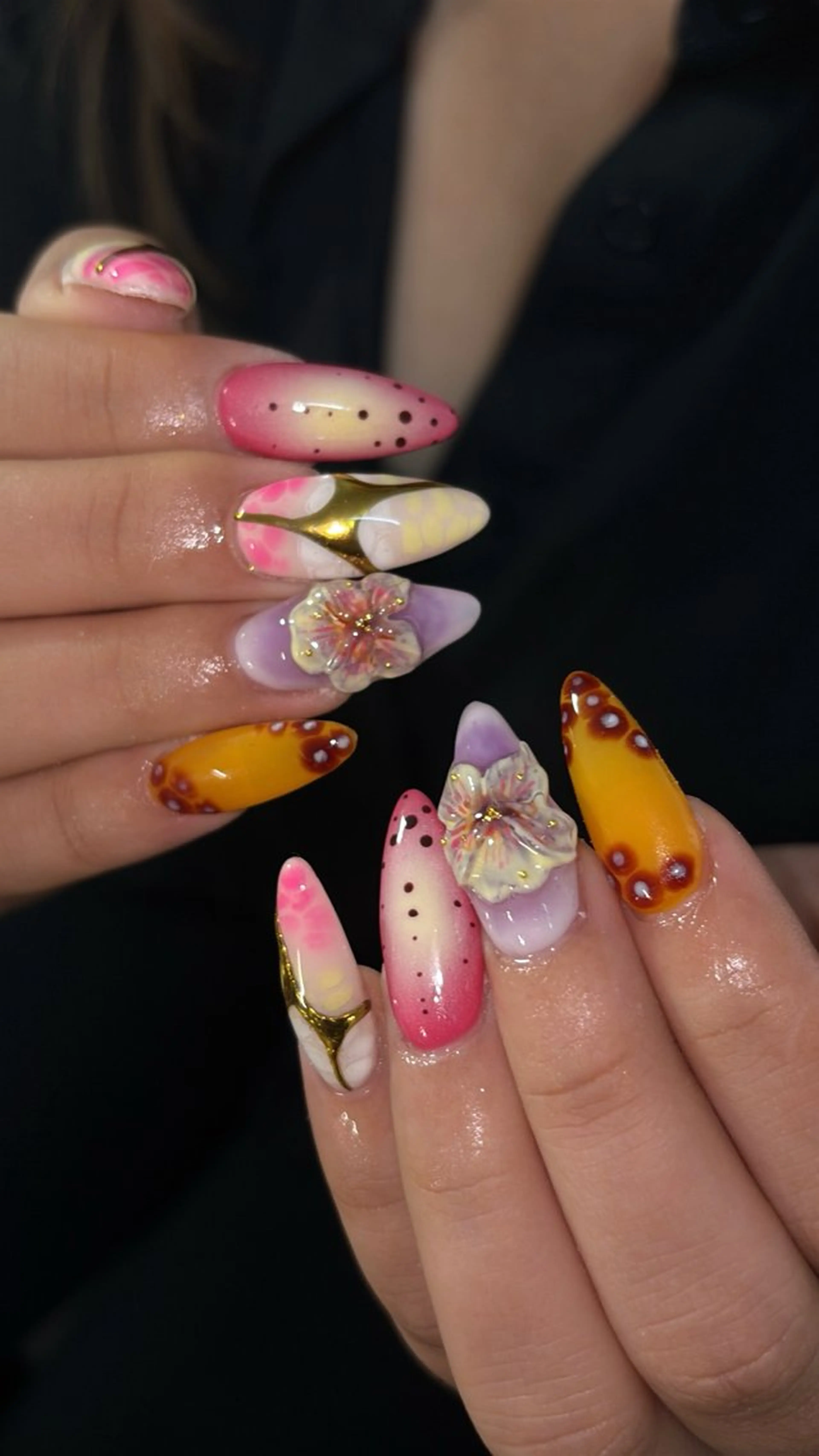 ネイル ハンドネイル ⟡.·coco⟡.· 4月予約受付中のネイルデザイン