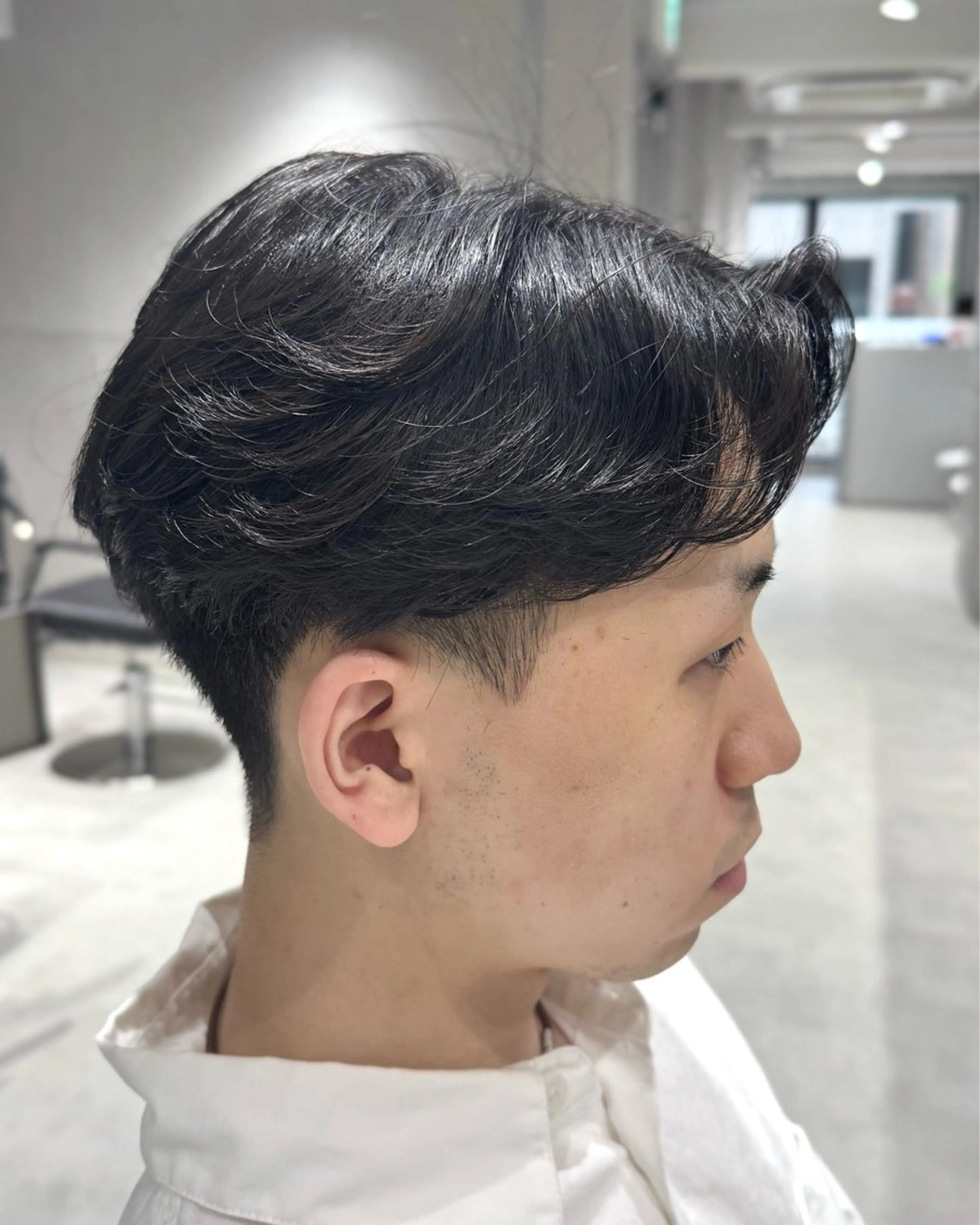 パーマ メンズ カット 縮毛矯正 曲がる縮毛/カルマパ ーマ/池袋/横村大全のヘアスタイル