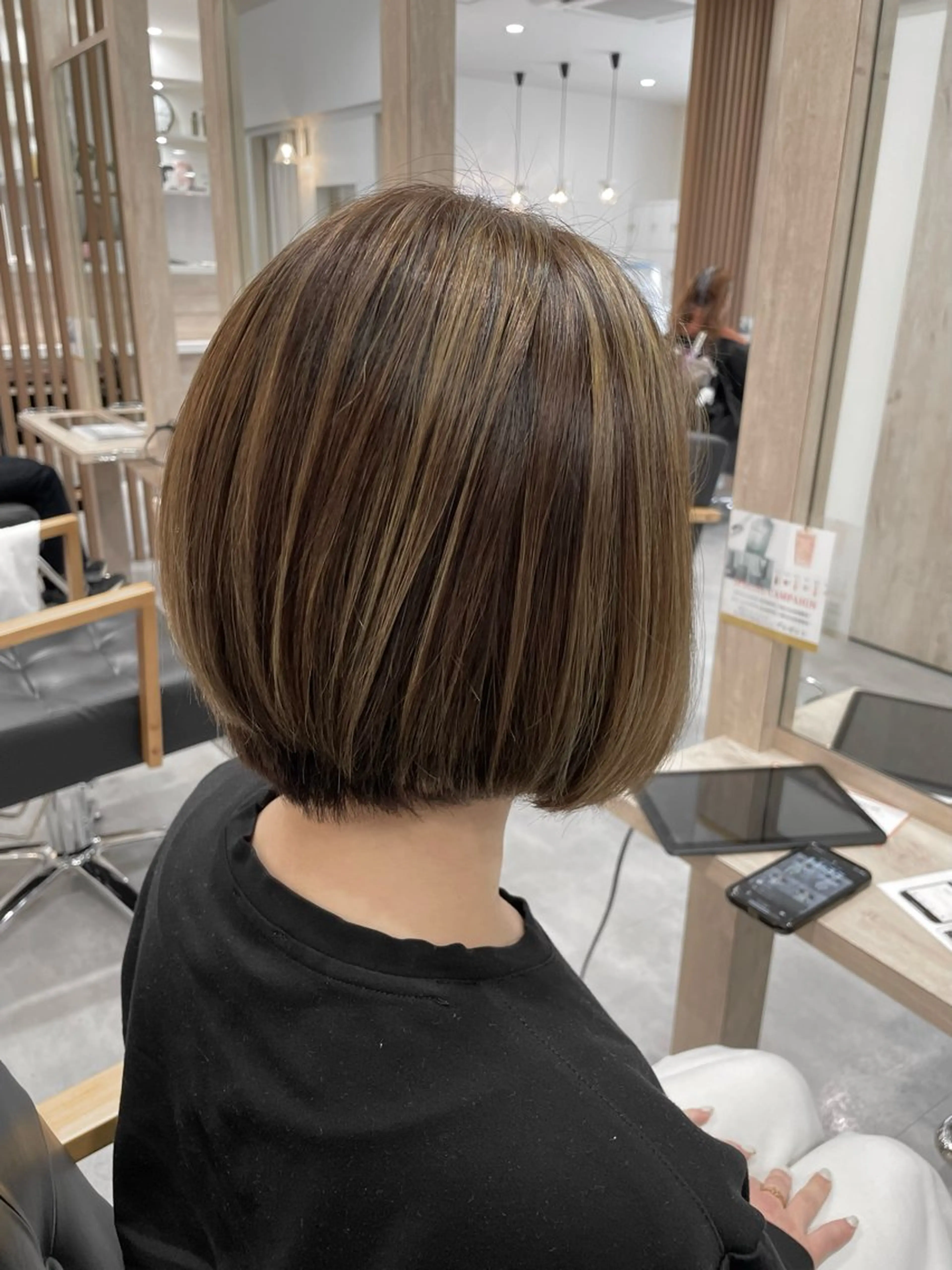ショート カット 永田 まどかのヘアスタイル