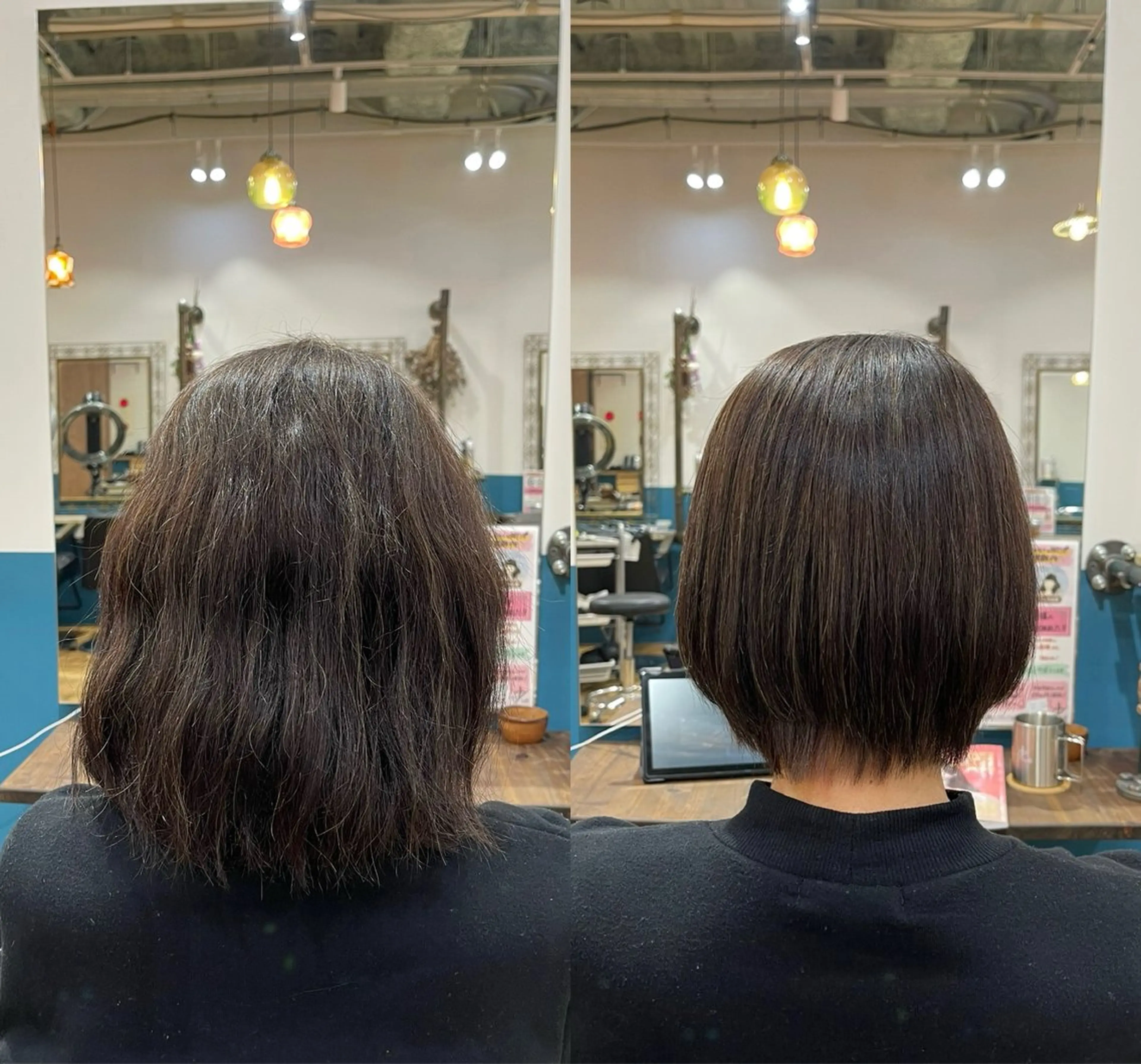 ショート 縮毛矯正 カット 縮毛矯正 福島 和弥のヘアスタイル