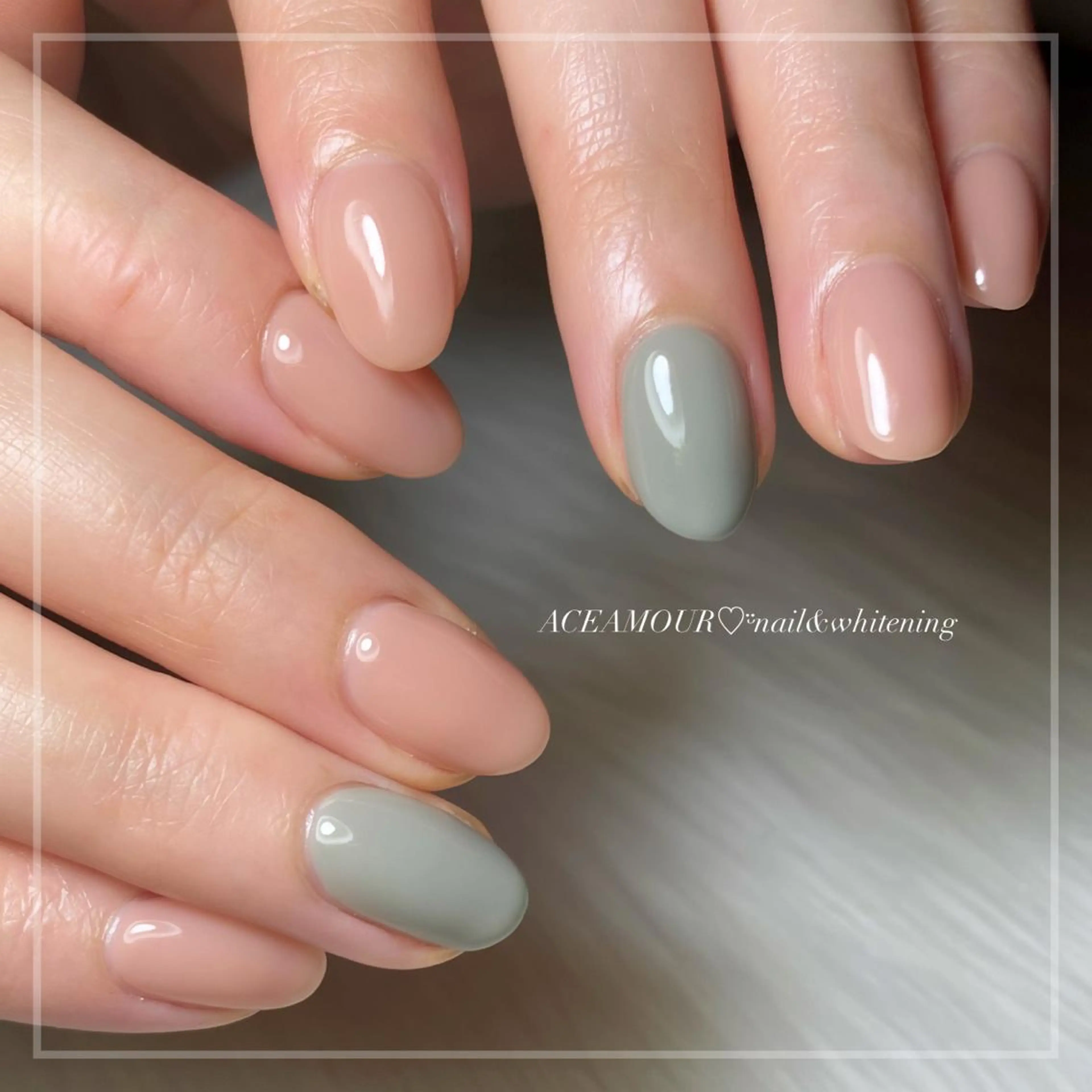 ネイル ネイル/耳つぼ /新ホワイトニングのネイルデザイン