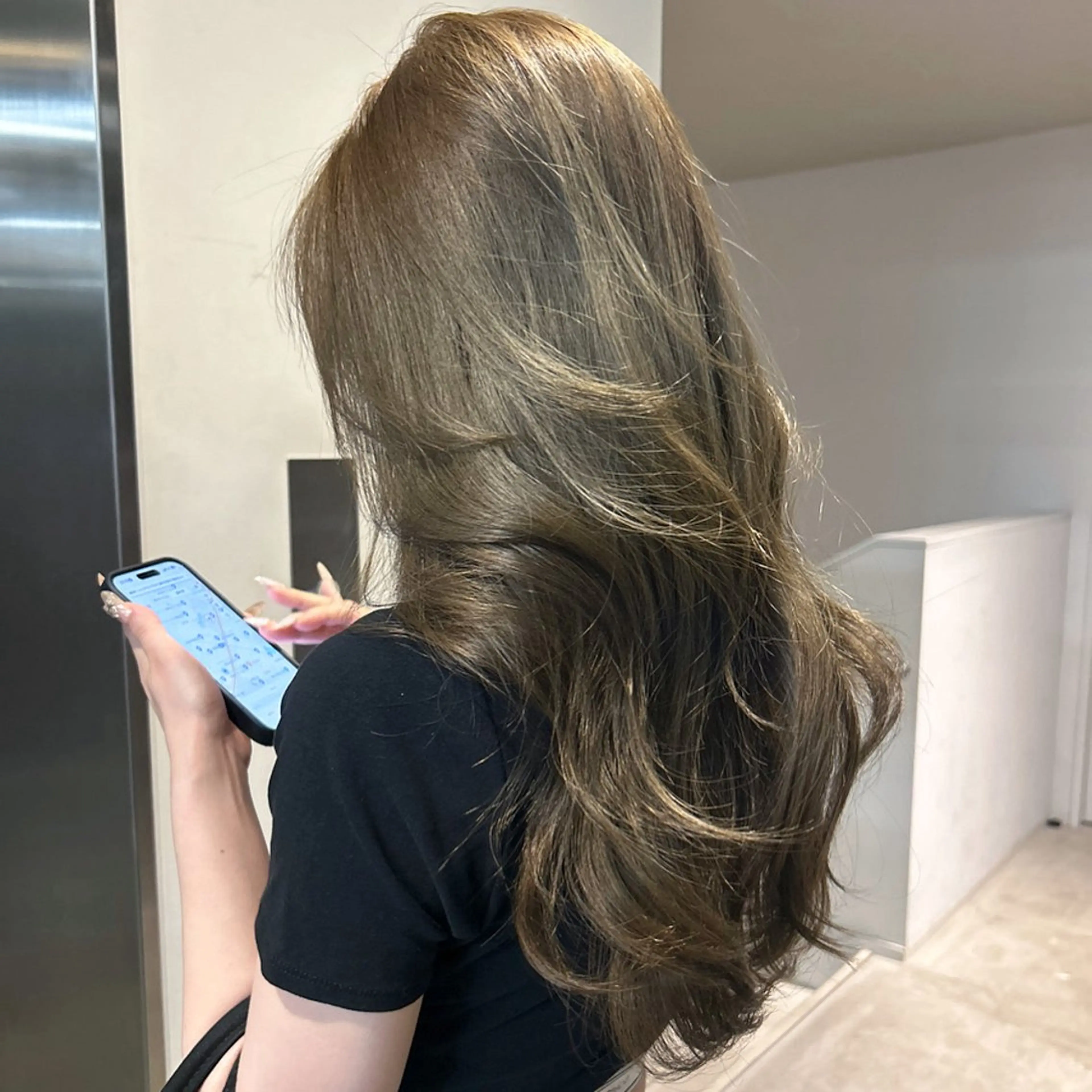 ♥️ケアカラー&トリートメント♥️の写真