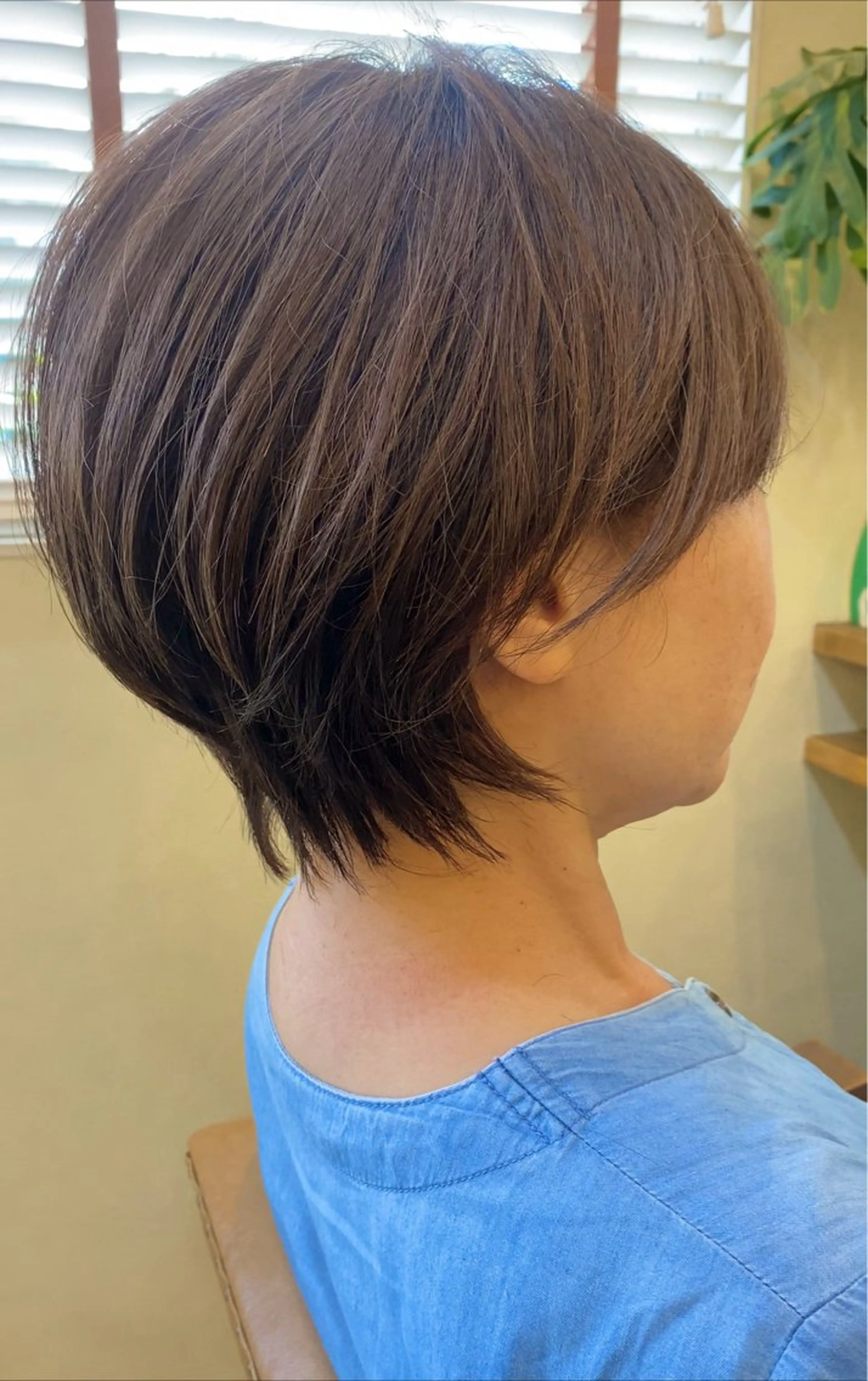 ショート ショートヘア カット ヘアカラー トリートメント La shic所属・荒木洋一/髪質改善/ 酸性ストレートのヘアスタイル