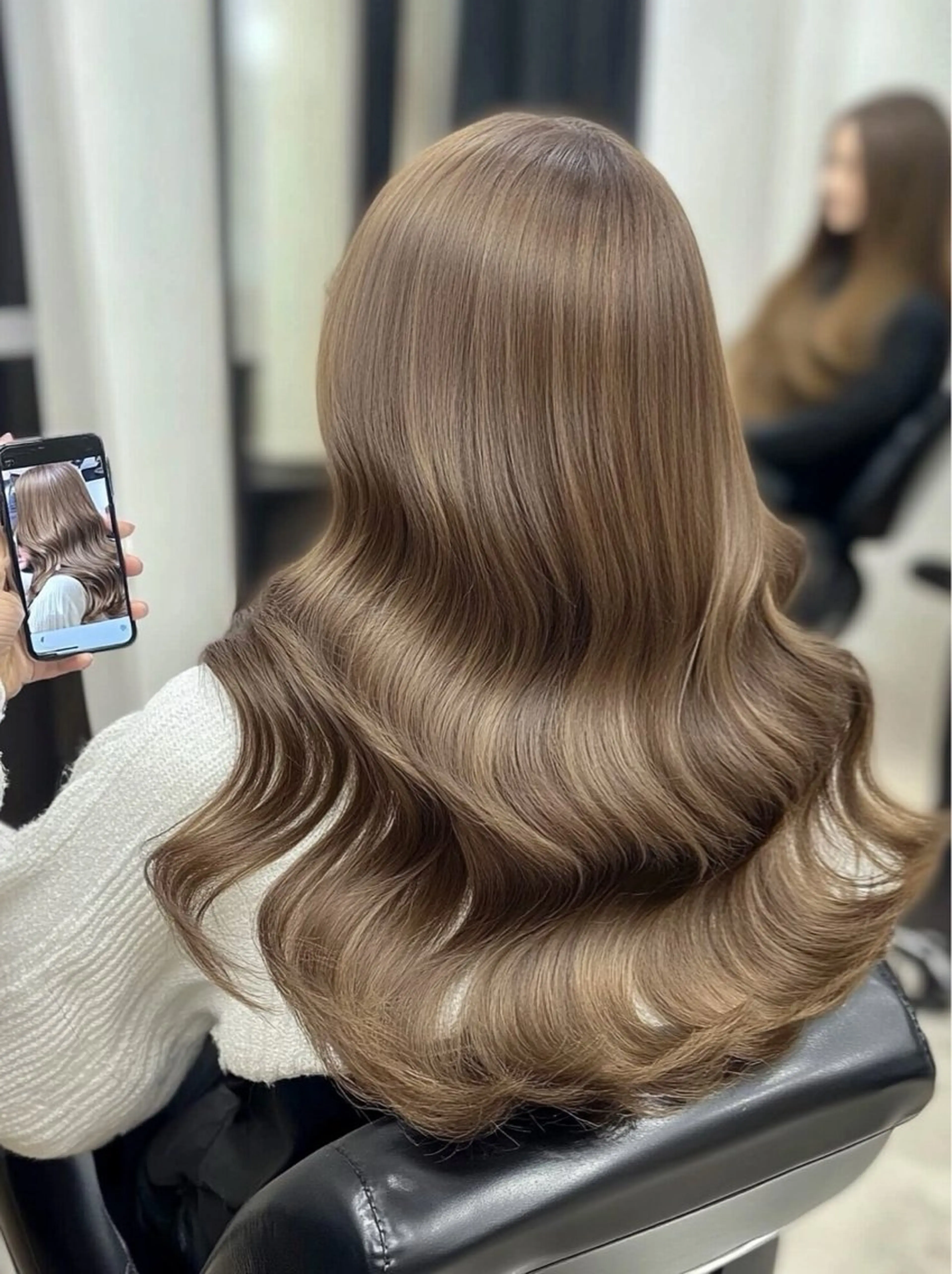 【✨️ミニモ限定✨️】顔周りカット＋髪質改善カラー🪄🎀￥6050の写真