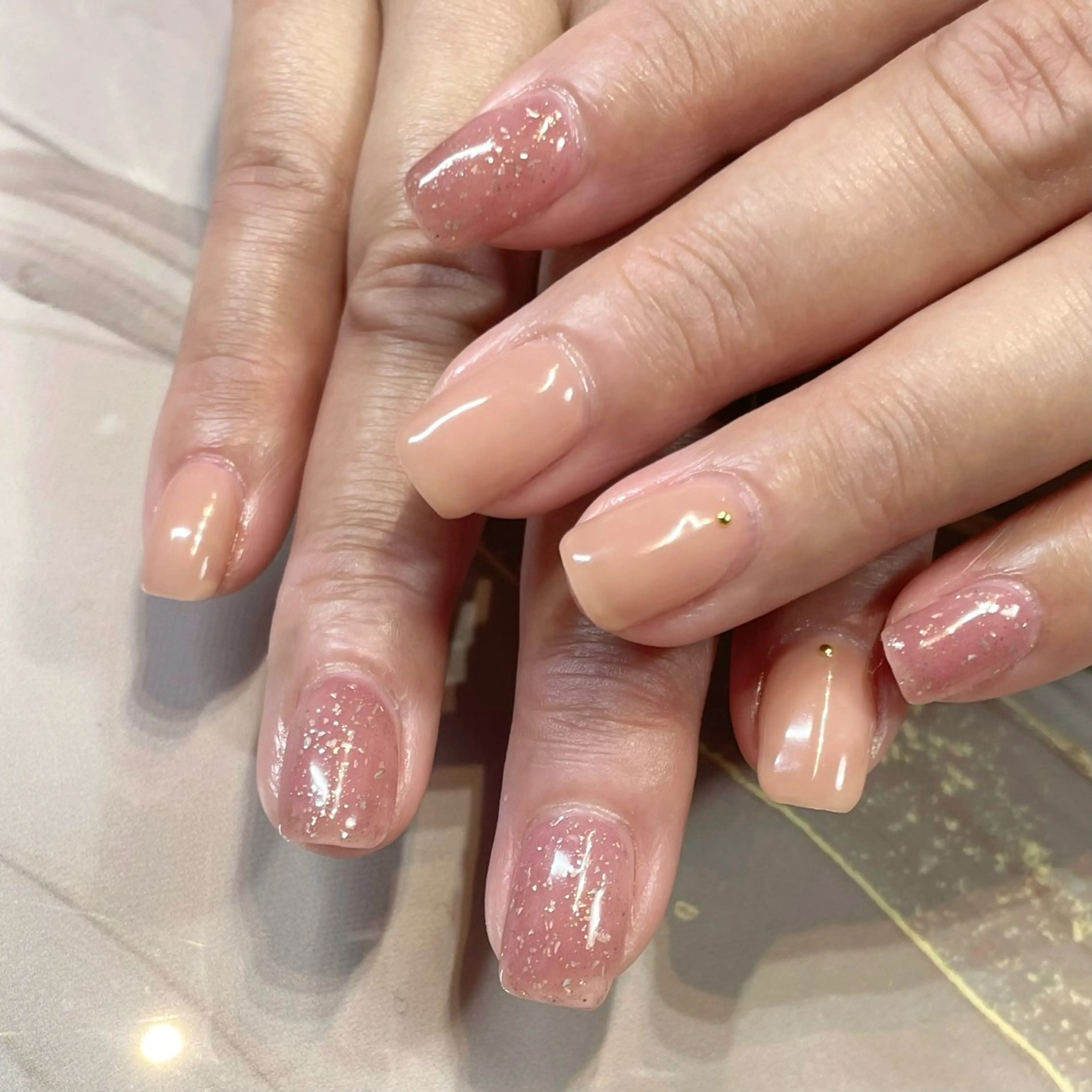 ネイル 春ネイル ハンドネイル jujur HARUKA🌸のネイルデザイン