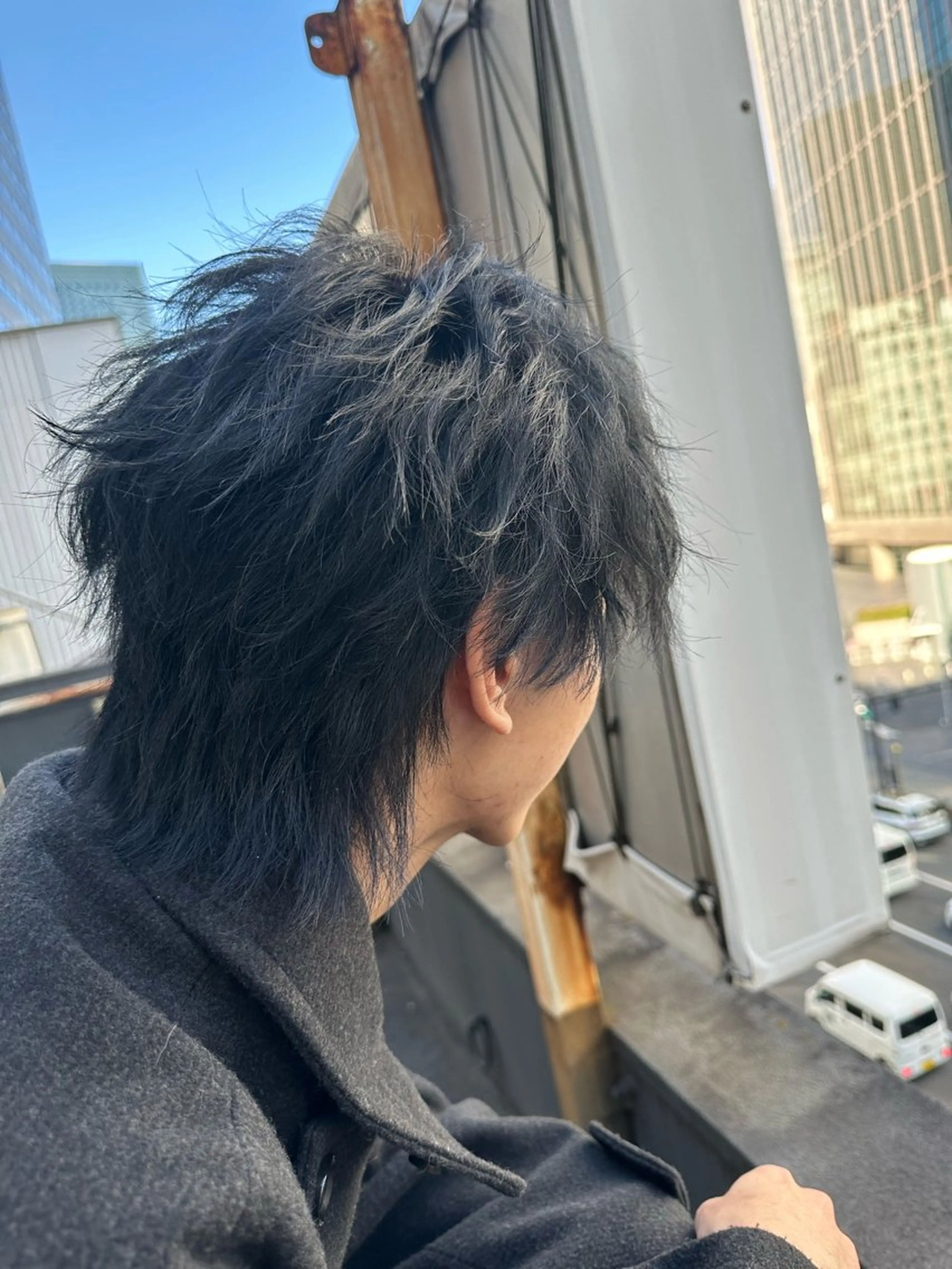 メンズ カット ヘアカラー メンズ/心斎橋 /韓流/藤本理希のヘアスタイル