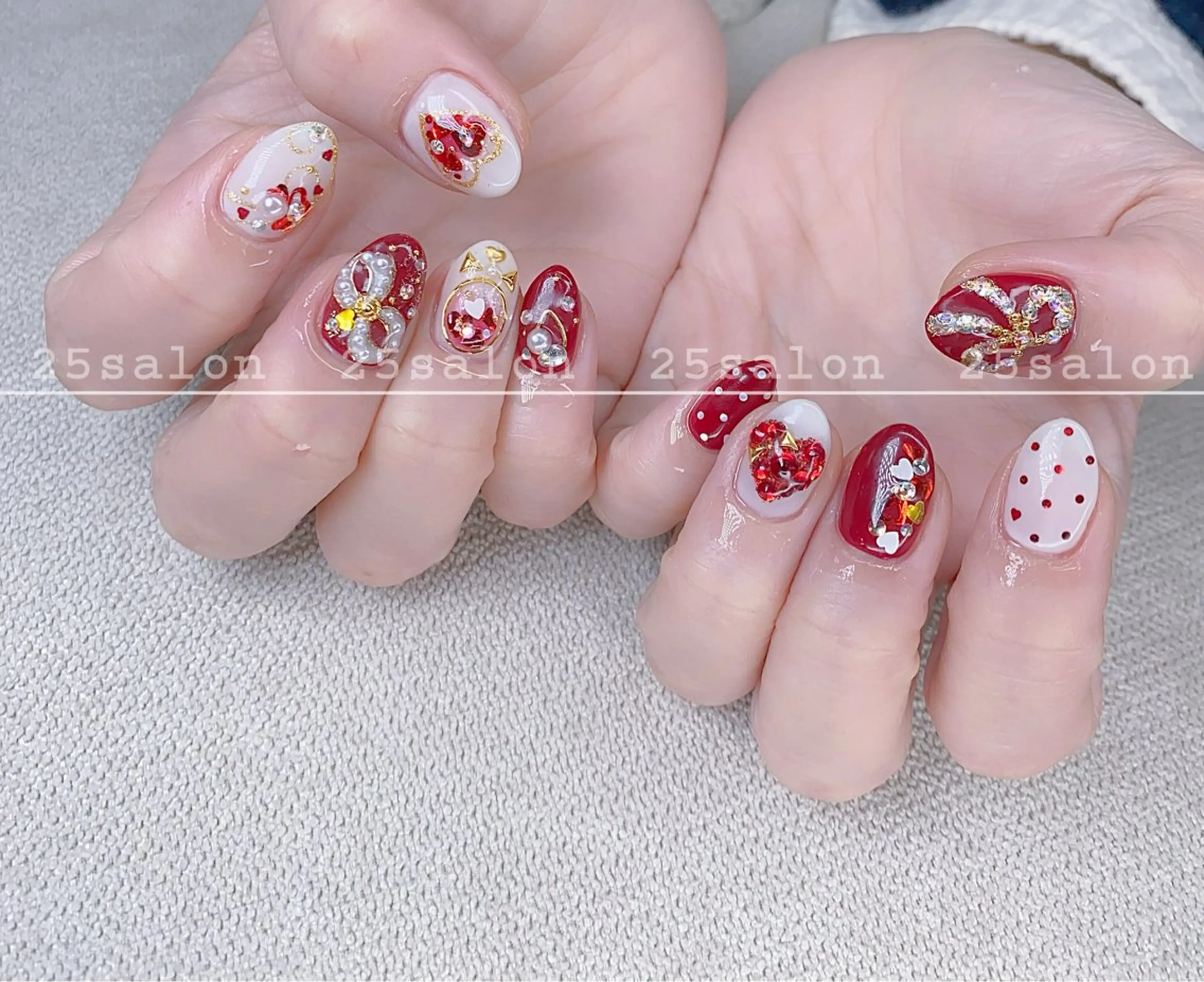 ネイル ジェルネイル 韓国ネイル ニュアンスネイル パラジェル ワンホンネイル 2 5のマツエク・マツパデザイン