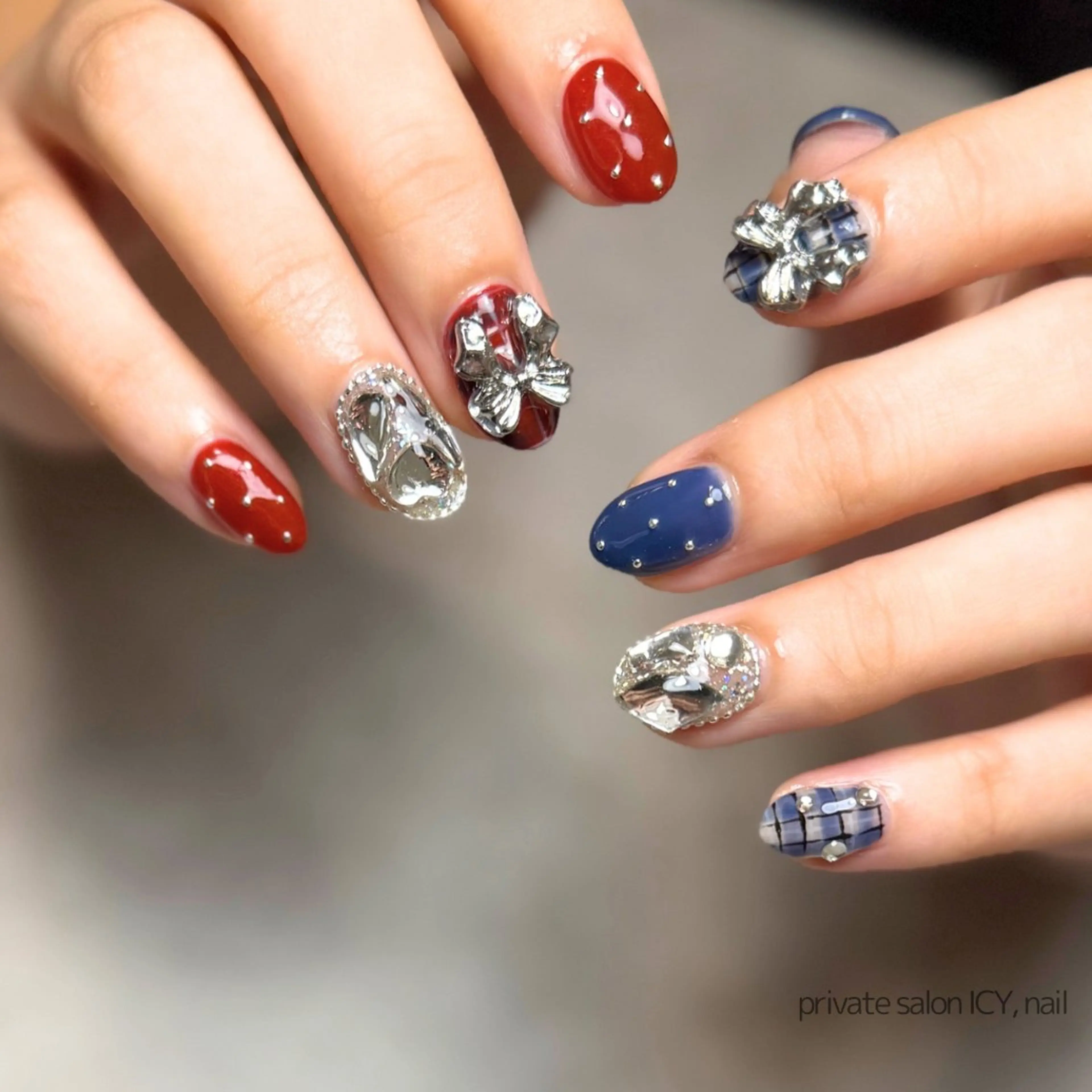 ネイル ハンドネイル ICY,nail REINAのネイルデザイン