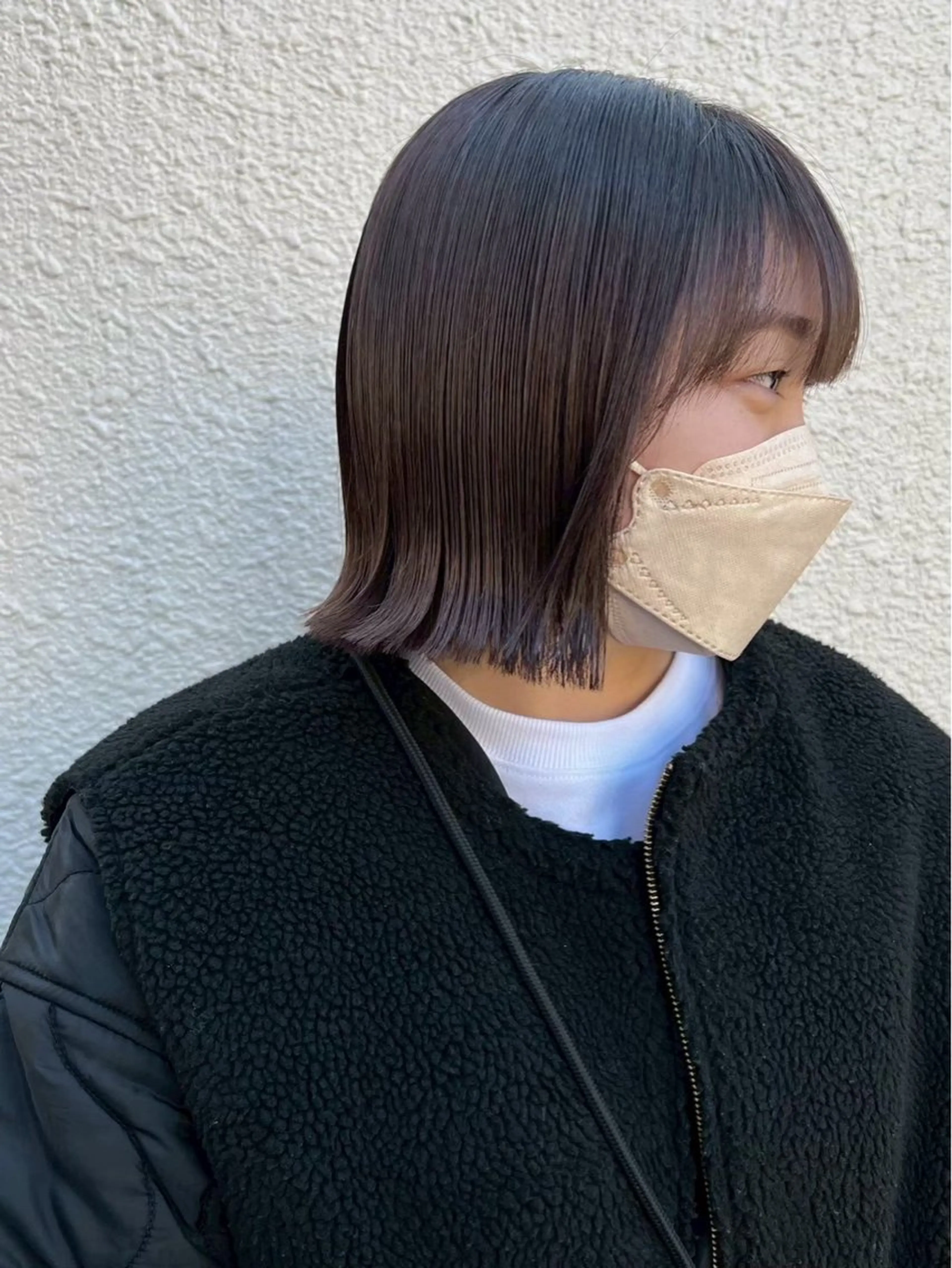 ショート カラー カット ヘアカラー トリートメント ボブ/透明感カラー /さちかのヘアスタイル