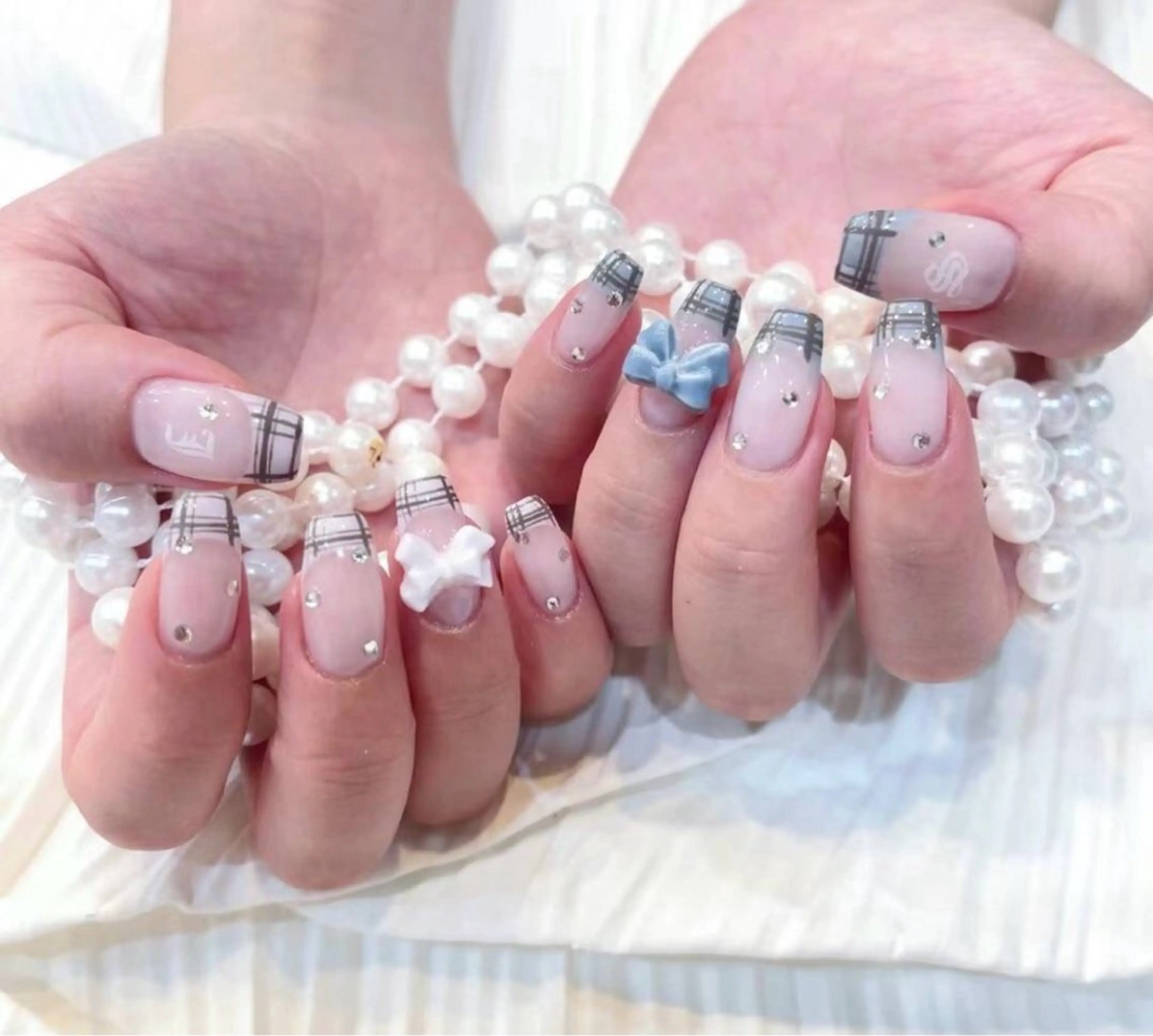 ネイル アートネイル フットネイル フレンチネイル ジェルネイル ハート Babarla　Nail　Salon所属・babarla Nailのネイルデザイン