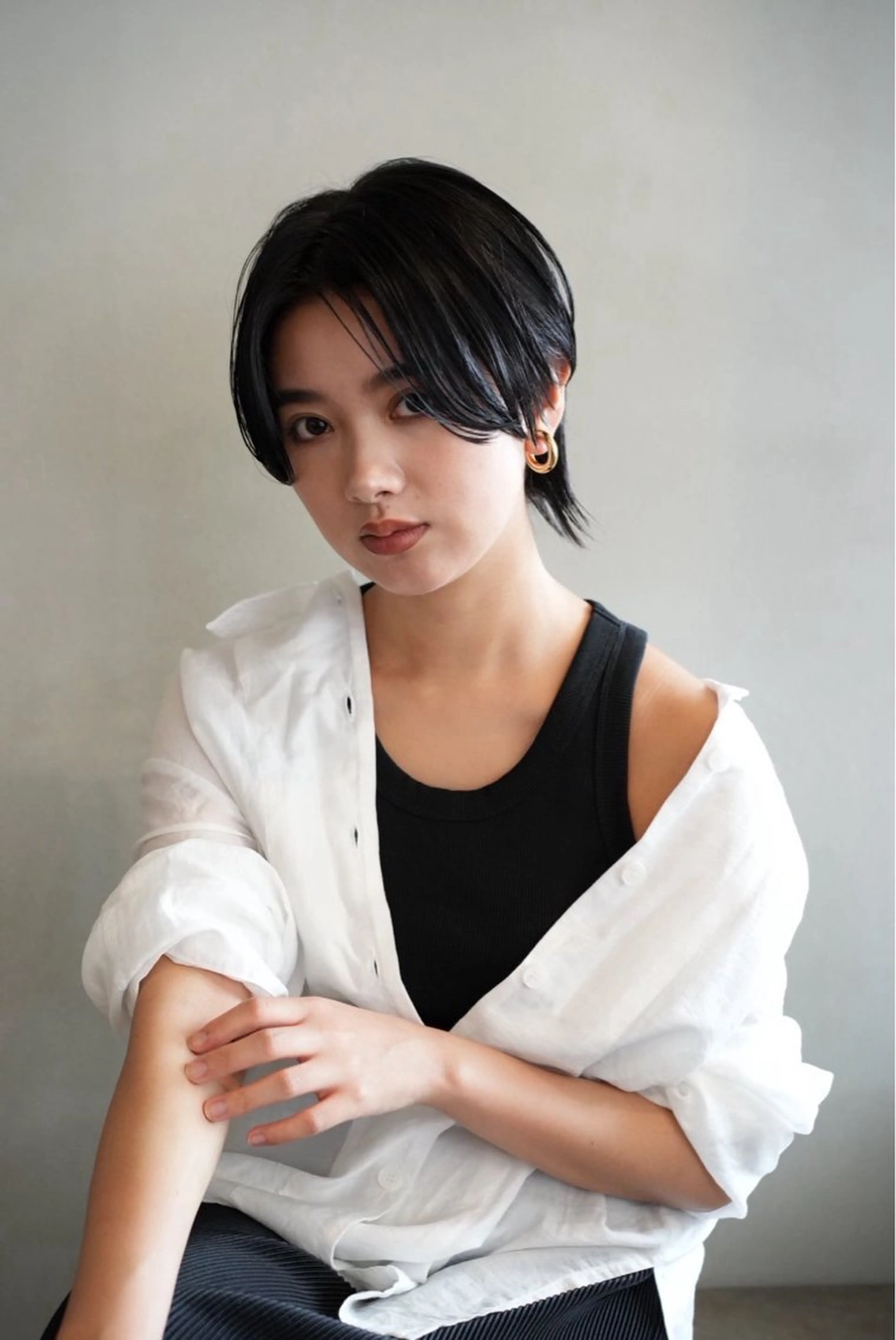 ショート カラー 八幡 空乃のヘアスタイル