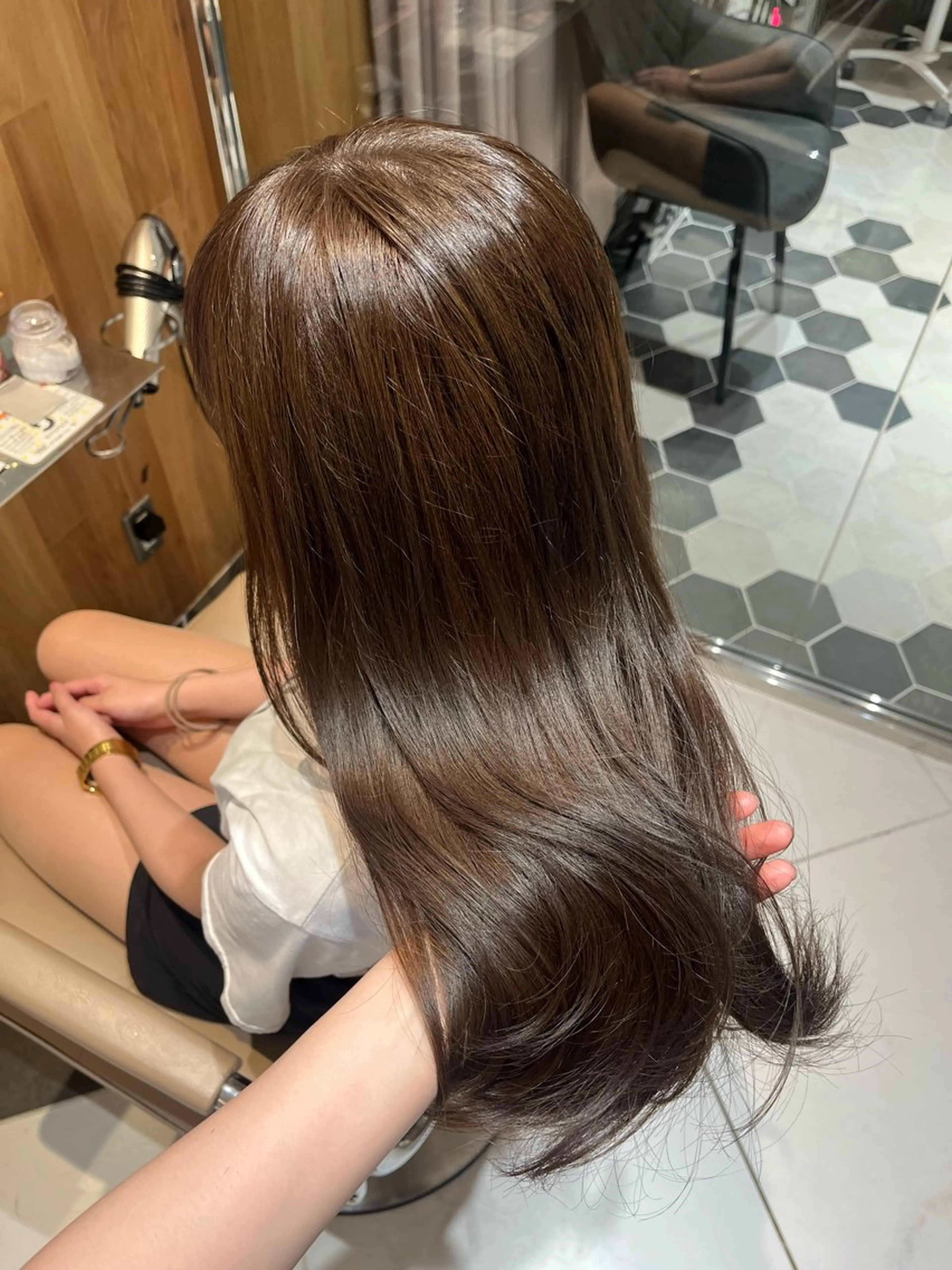 ロング ヘアカラー haruna .のヘアスタイル