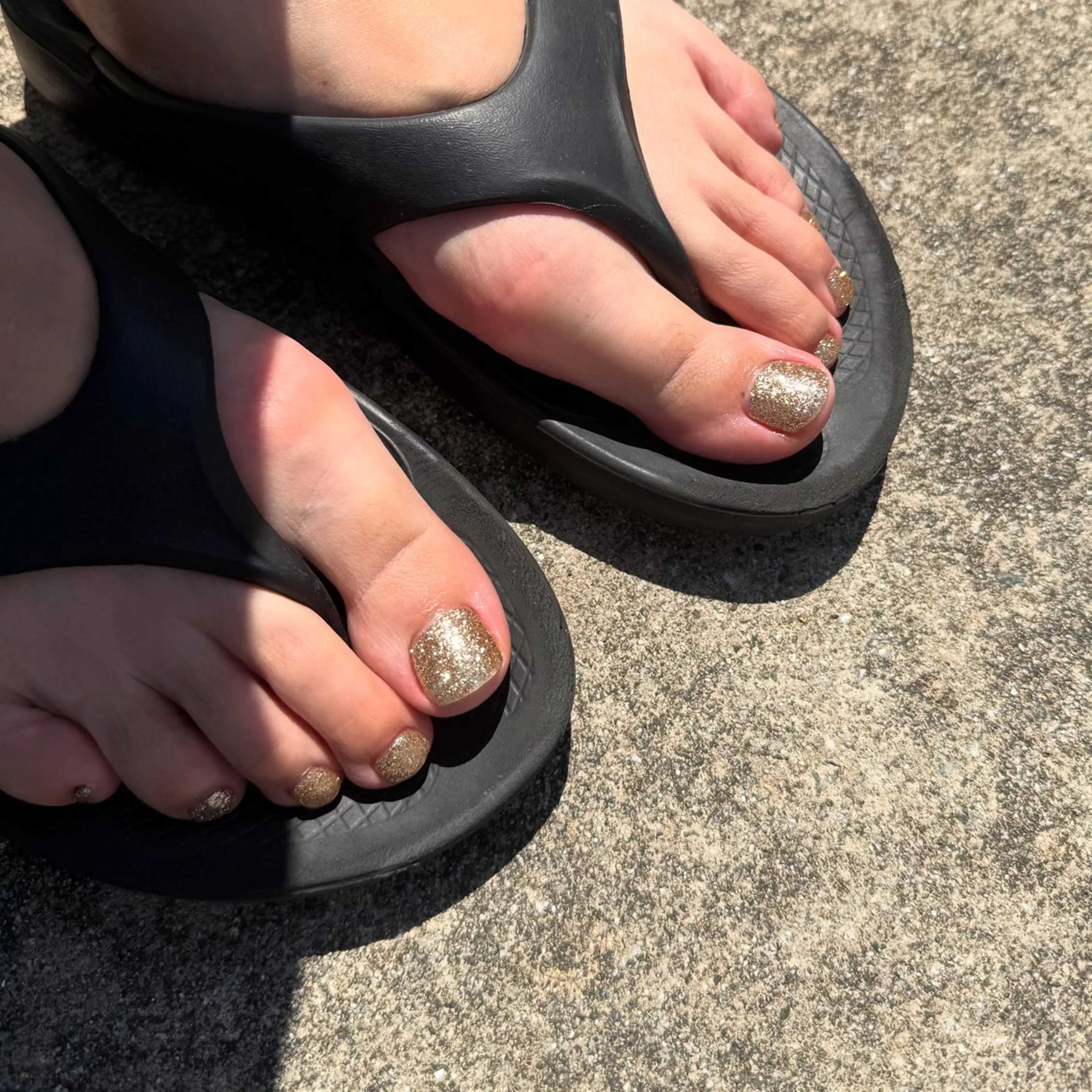 フットネイル❣️【マグネットorフラッシュ】ワンカラー🧲✨の写真