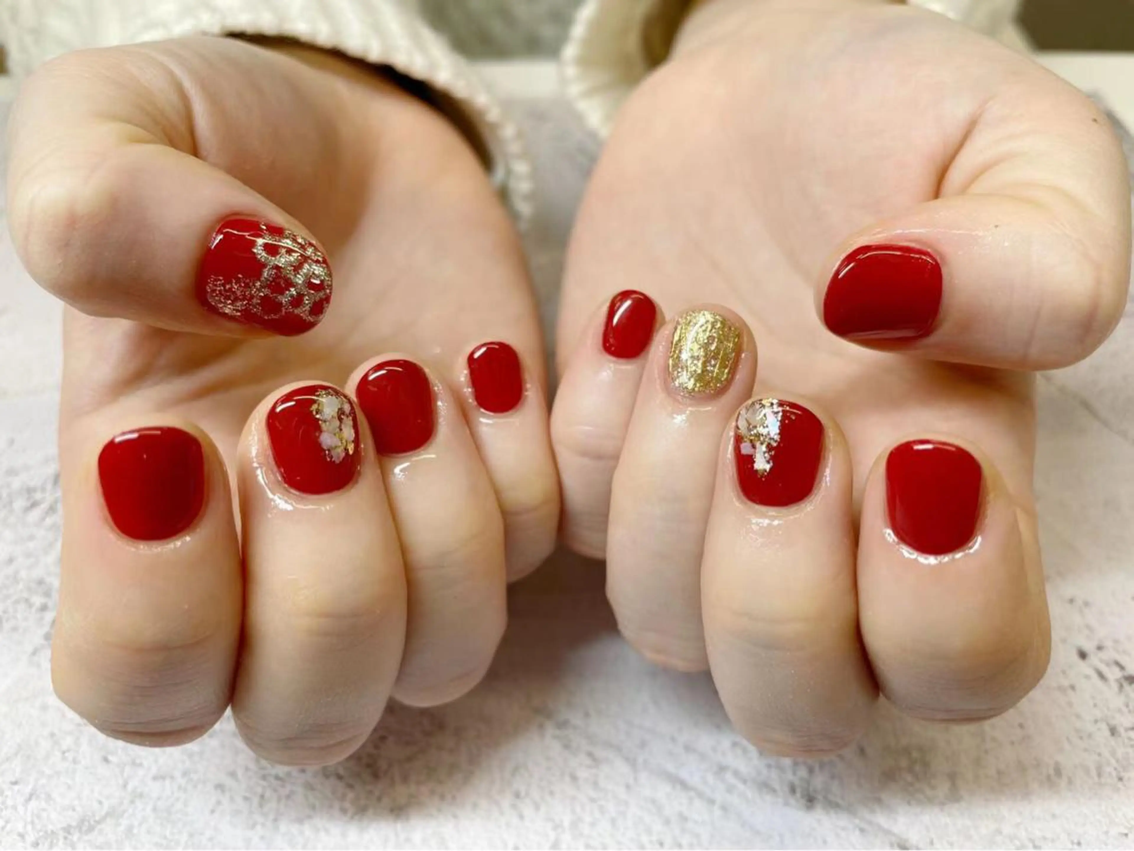 ネイル ハンドネイル RI SA☀️ リサのネイルデザイン