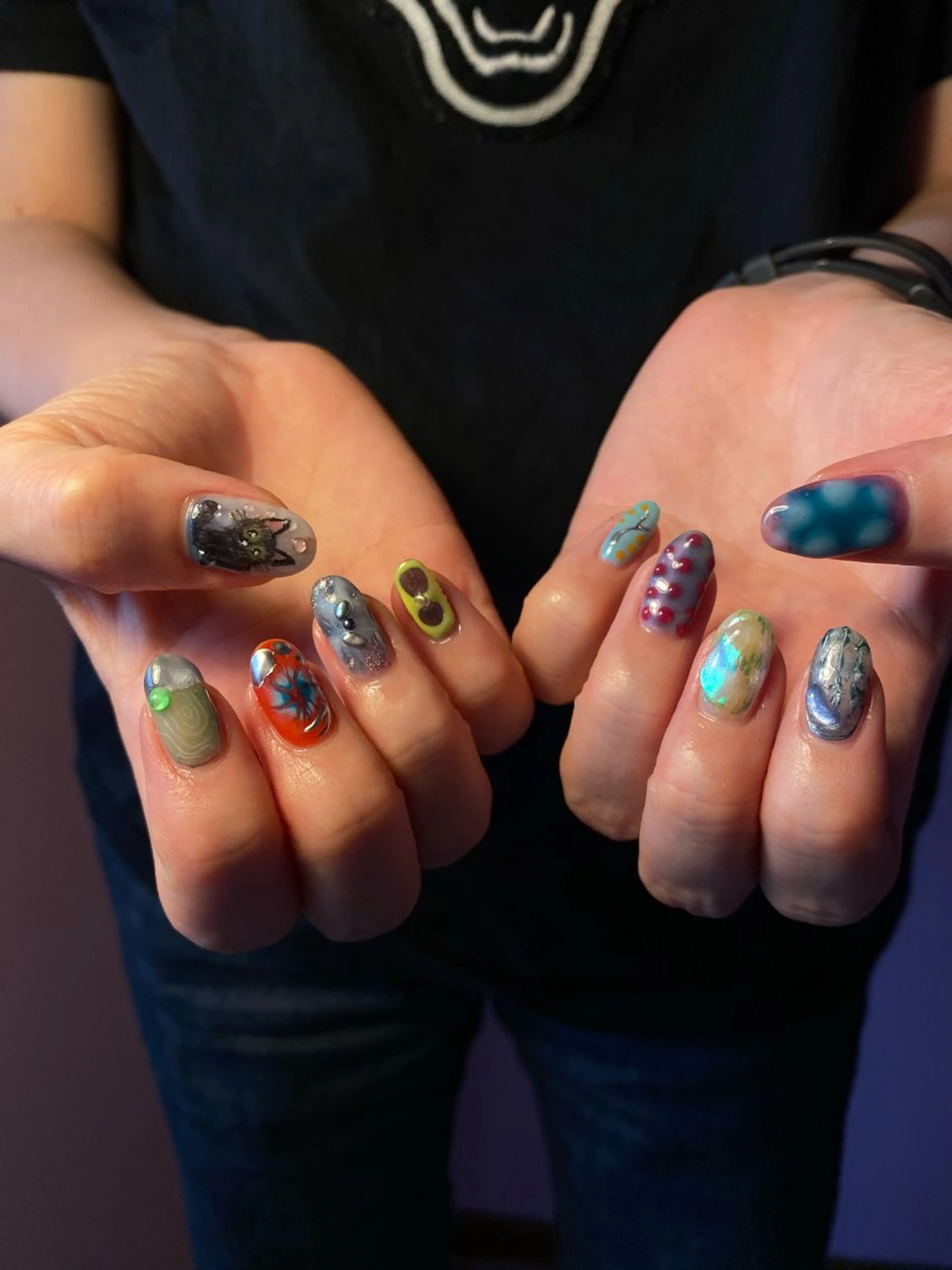 ネイル NICO nail　三軒茶屋店　ネイル＆アイラッシュ所属・oichan 𖦹°‧のネイルデザイン