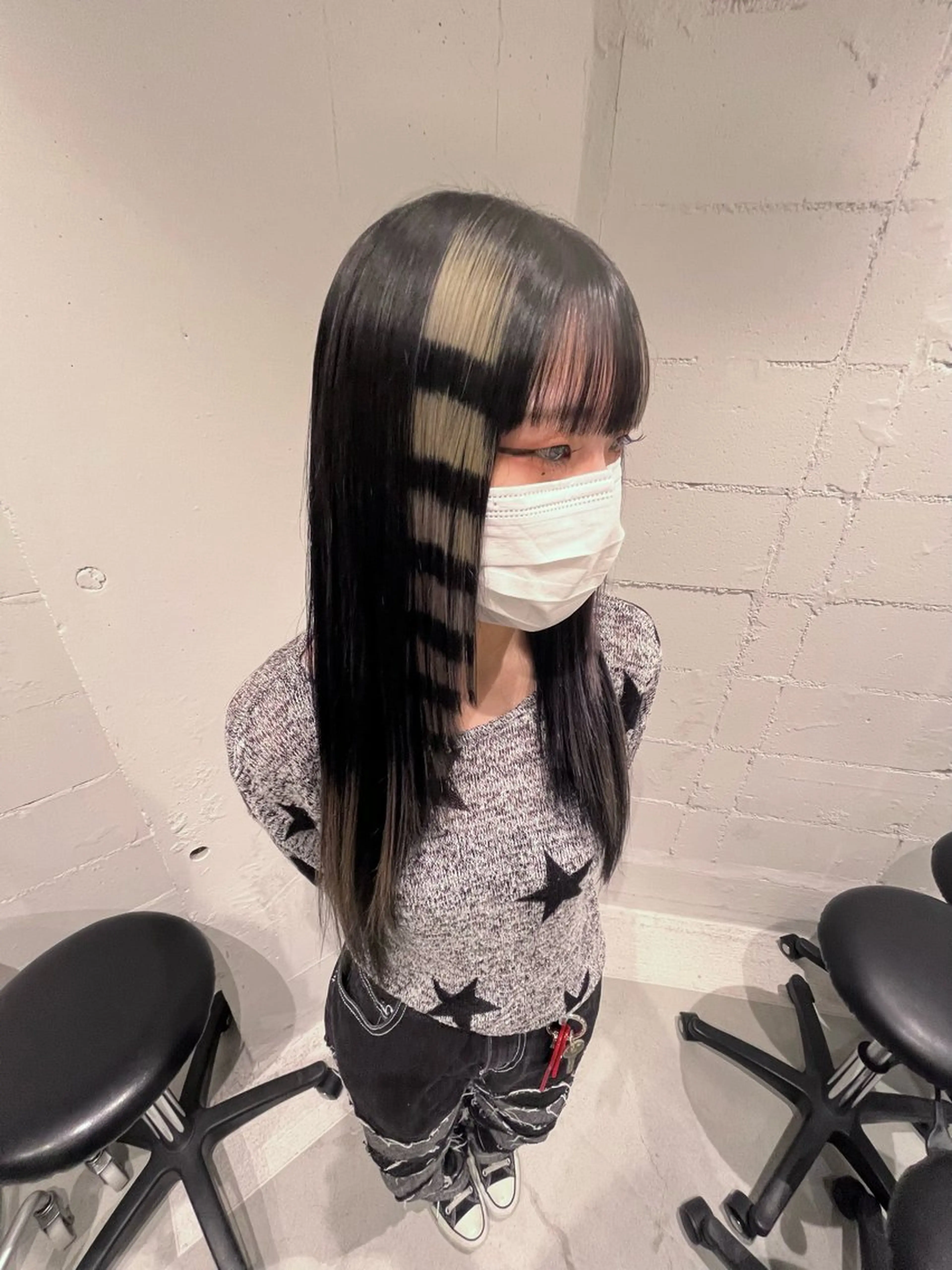 ロング カラー ユイナ/ハイトーン /透明感カラー🫧のヘアスタイル