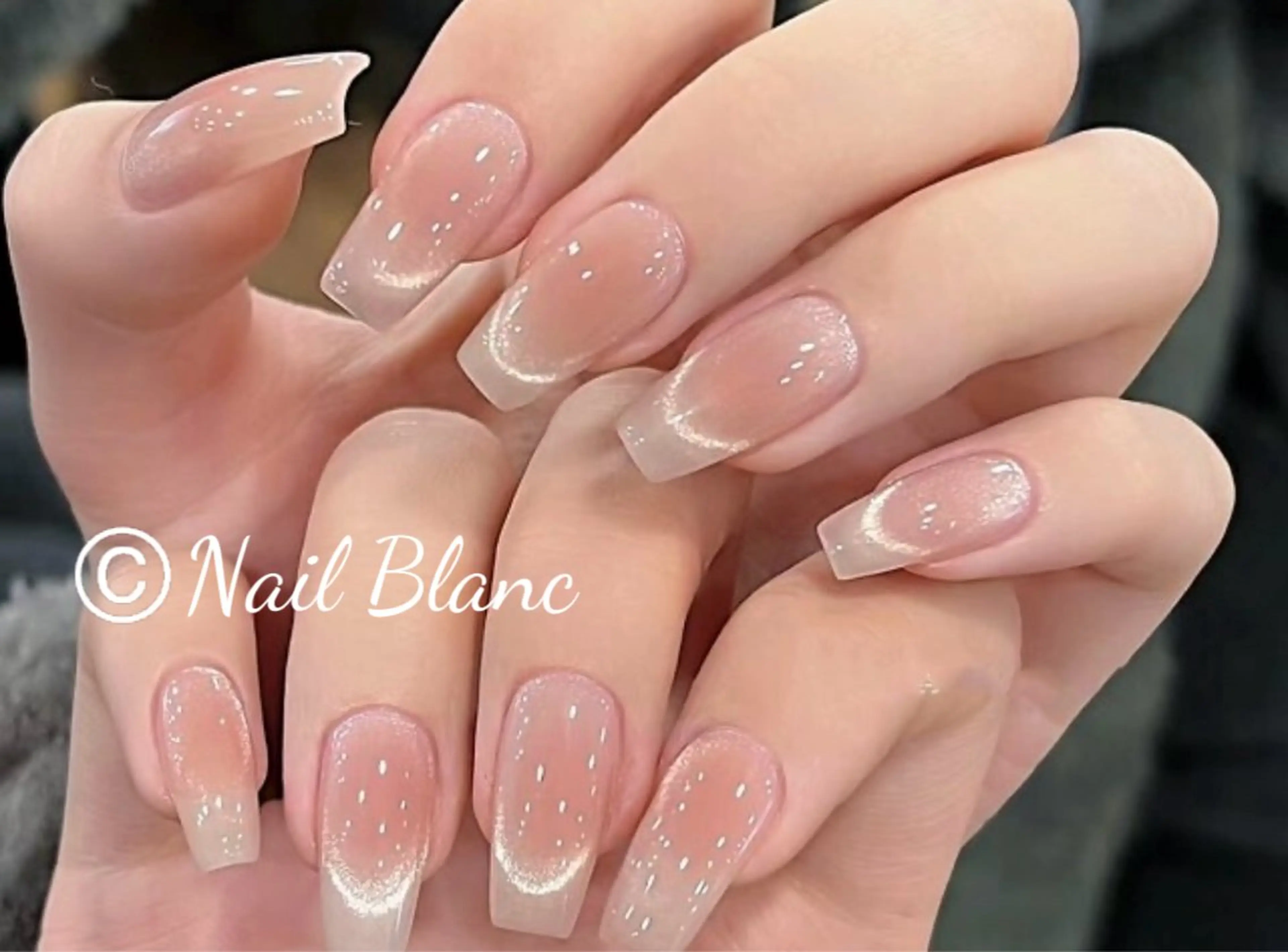 🍓ワンホンーネイル🍓チークマグネット❤️ふんわりチークのような立体感と透明感が楽しめる💫初回ソフトジェルオフ無料の写真