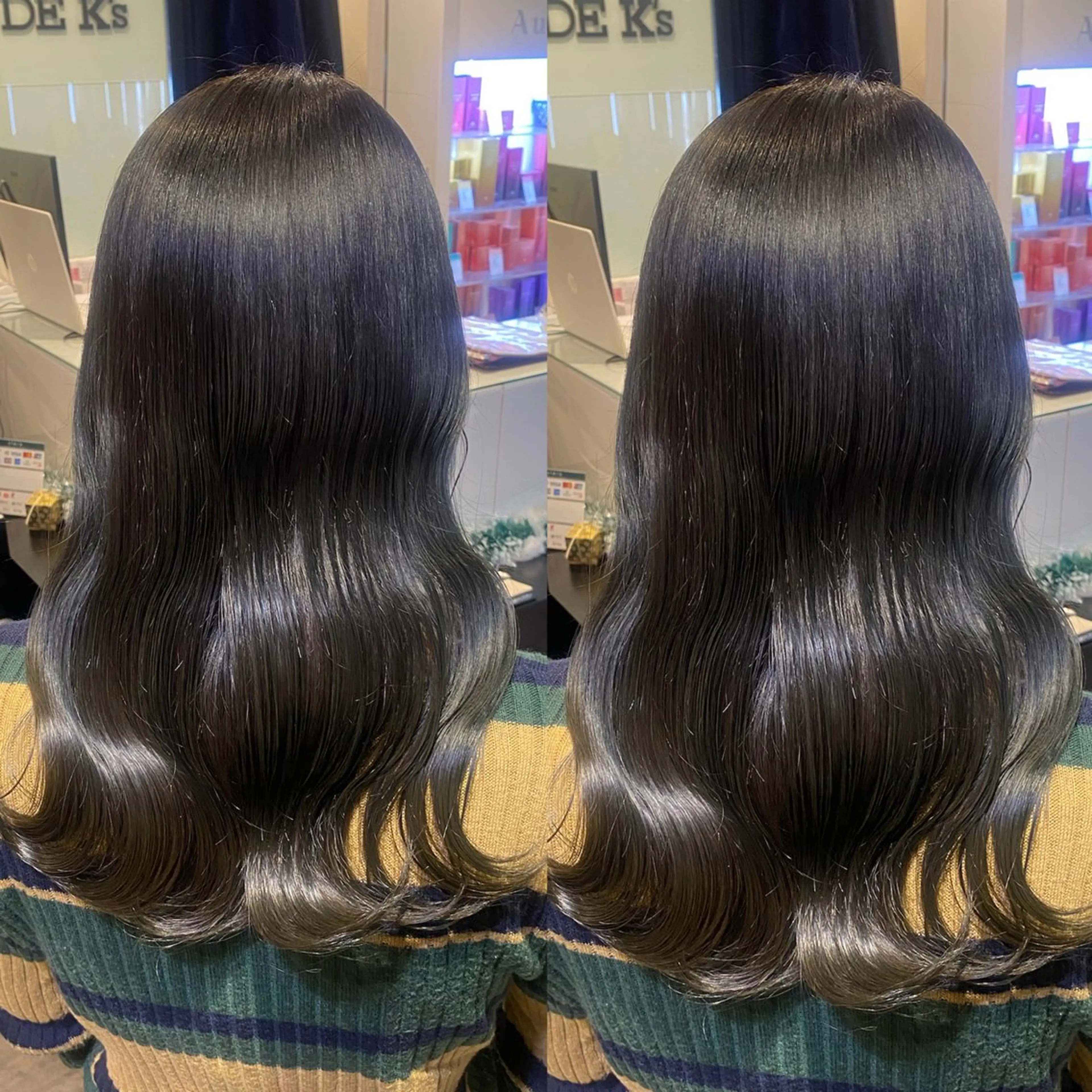 ミディアム カラー ヘアカラー トリートメント 【カラー指名No 1✨】原田響のヘアスタイル