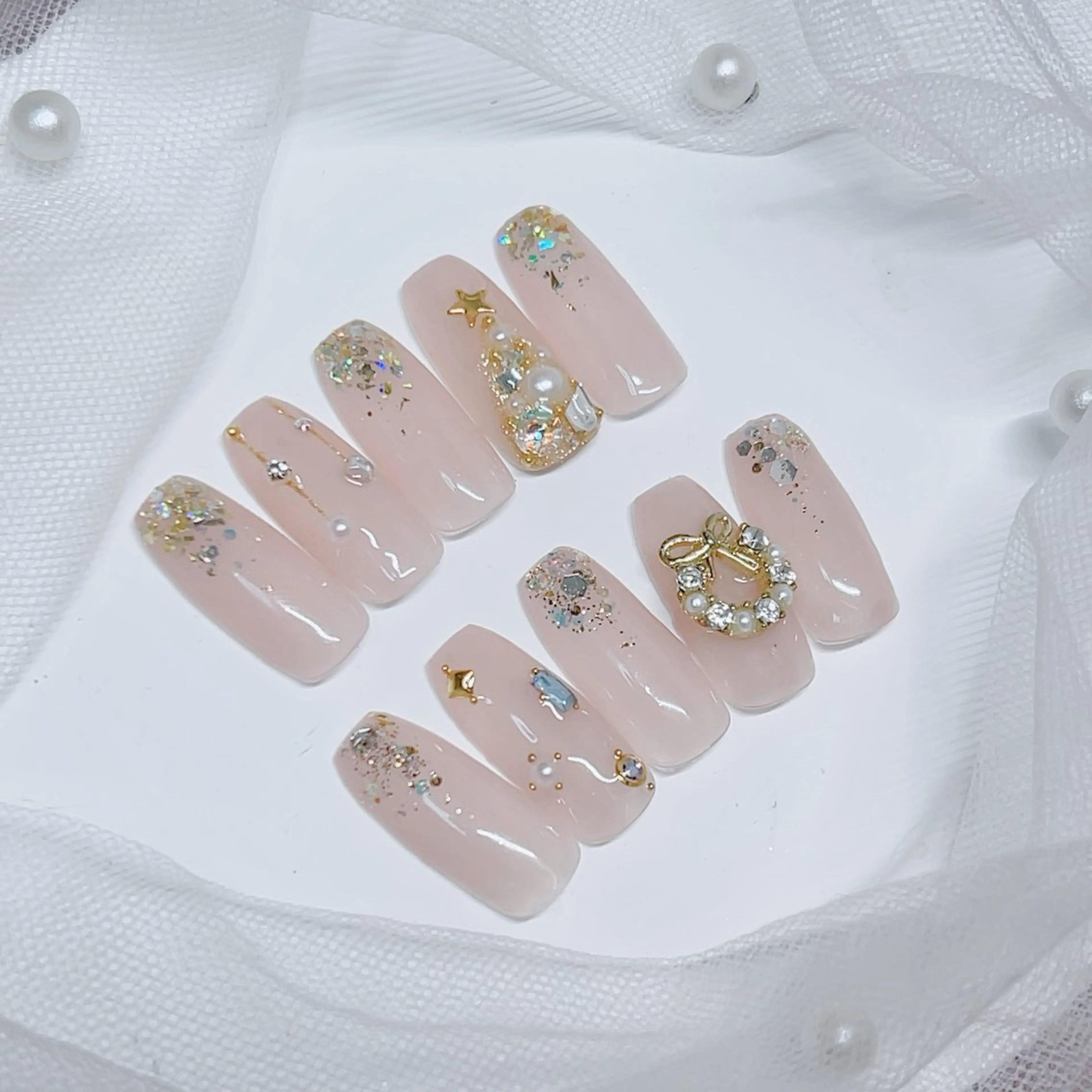 ネイル 冬ネイル クリスマス ハンドネイル nail_salon try_YOUのネイルデザイン