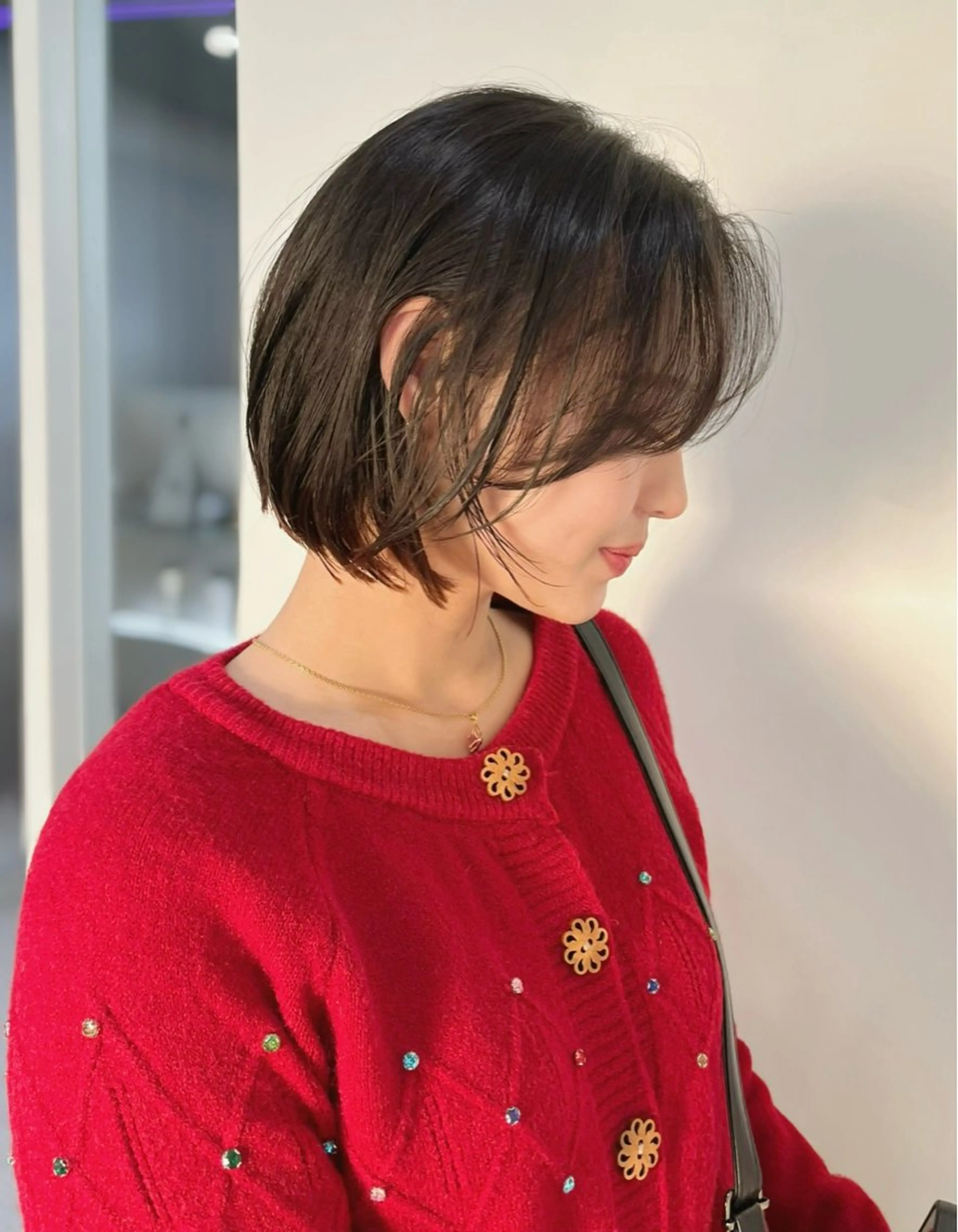 ショート モテヘア/グレージュ /ボブ/前原汐🎐のヘアスタイル